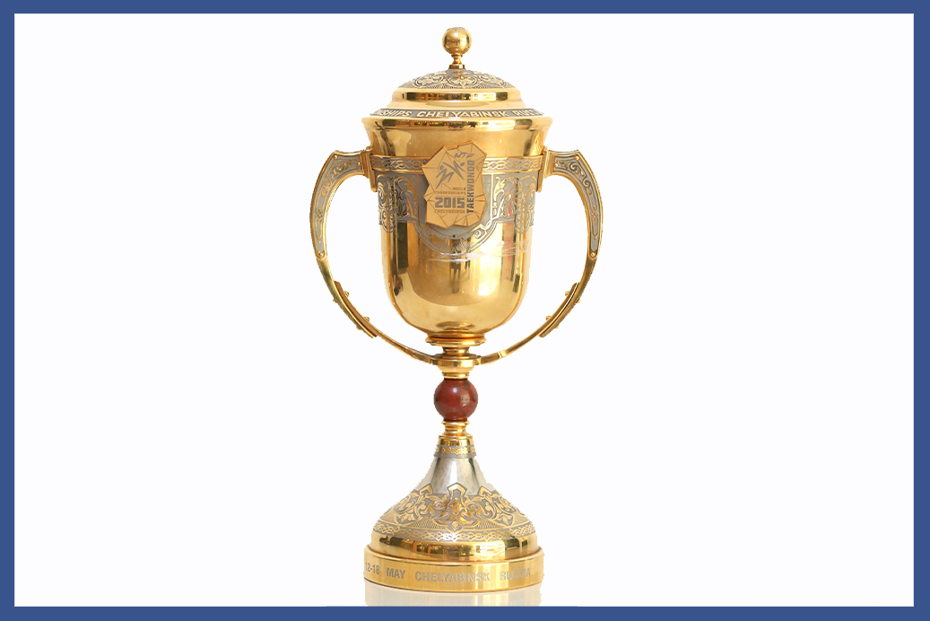 جام مقام اول قهرمانی تیمی جهان رشته ورزشی تکواندو