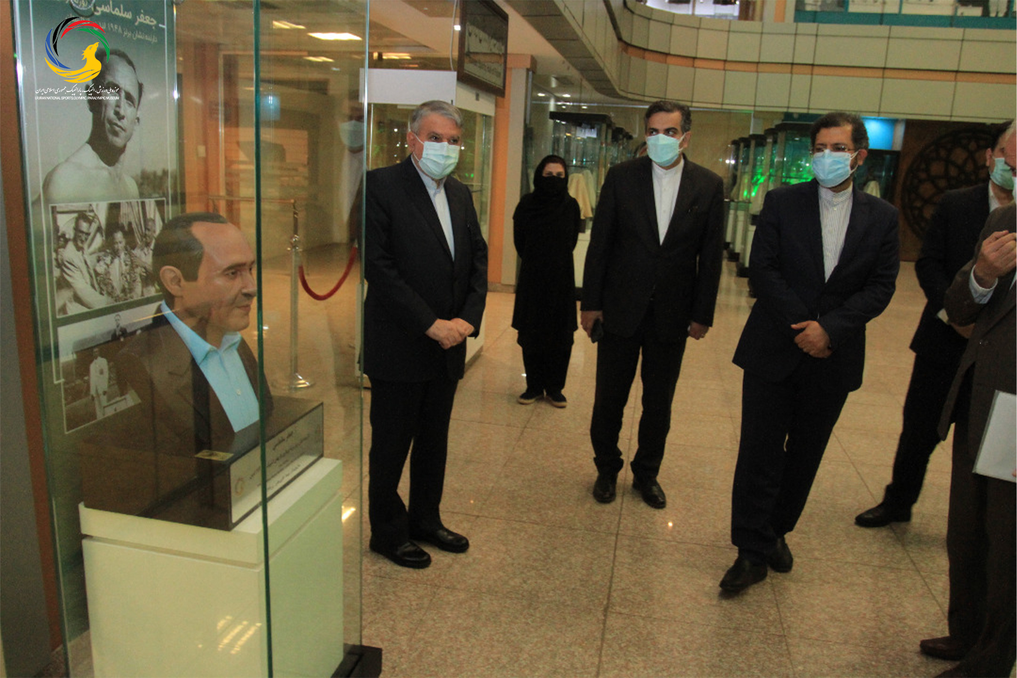 بازدید سخنگوی وزارت امور خارجه از موزه ملی ورزش،المپیک،پارالمپیک