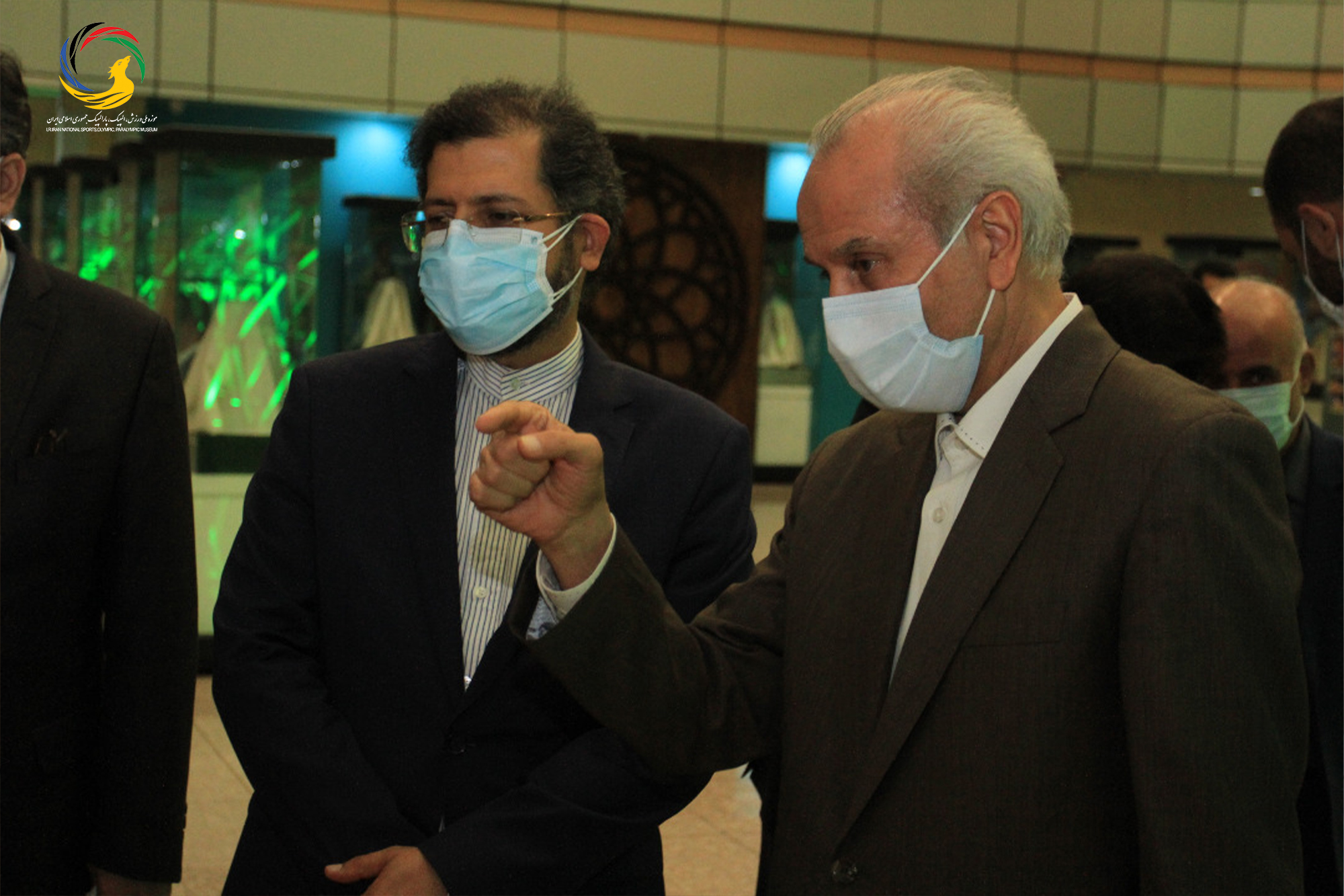 بازدید سخنگوی وزارت امور خارجه از موزه ملی ورزش،المپیک،پارالمپیک