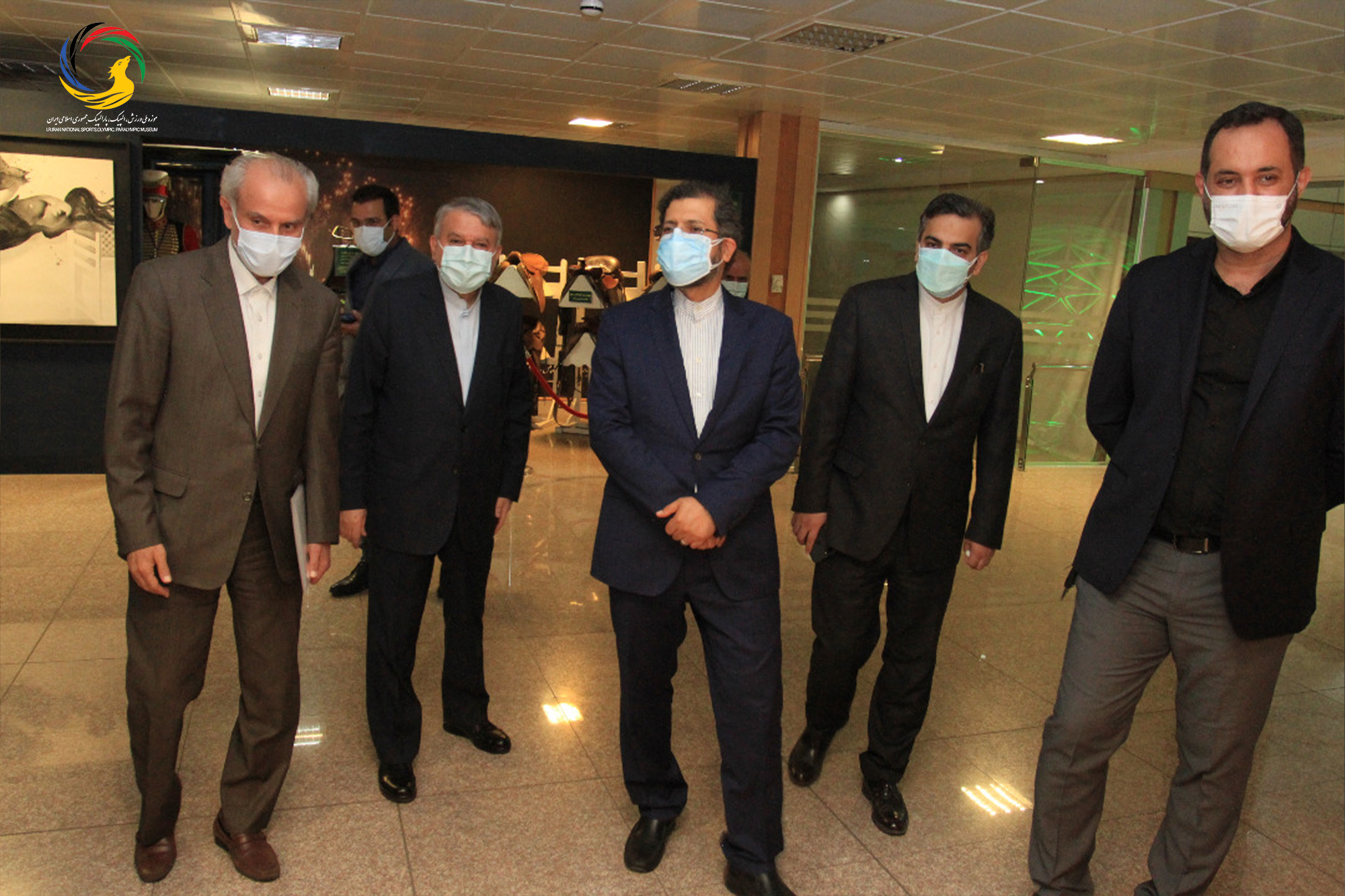 بازدید سخنگوی وزارت امور خارجه از موزه ملی ورزش،المپیک،پارالمپیک