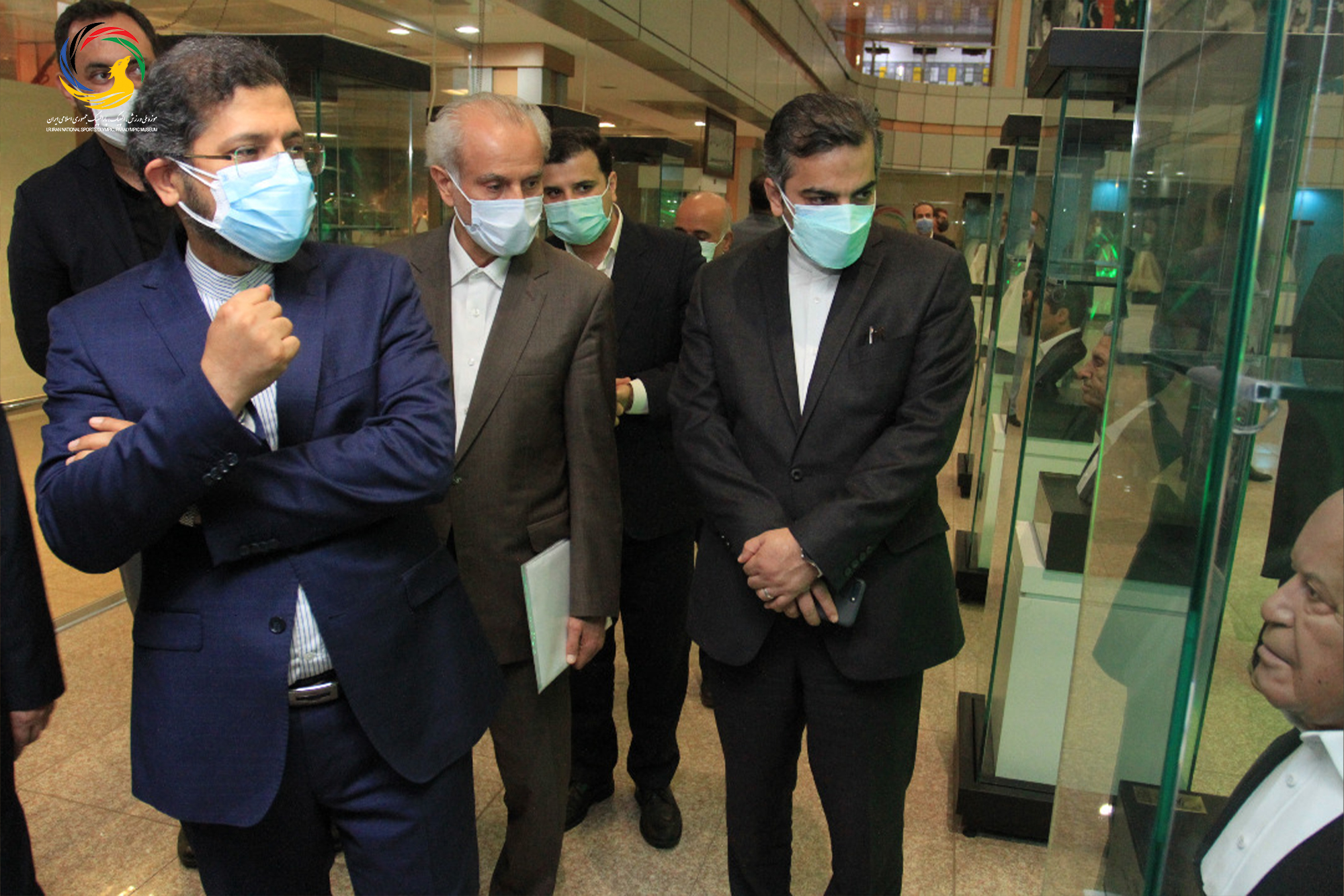بازدید سخنگوی وزارت امور خارجه از موزه ملی ورزش،المپیک،پارالمپیک