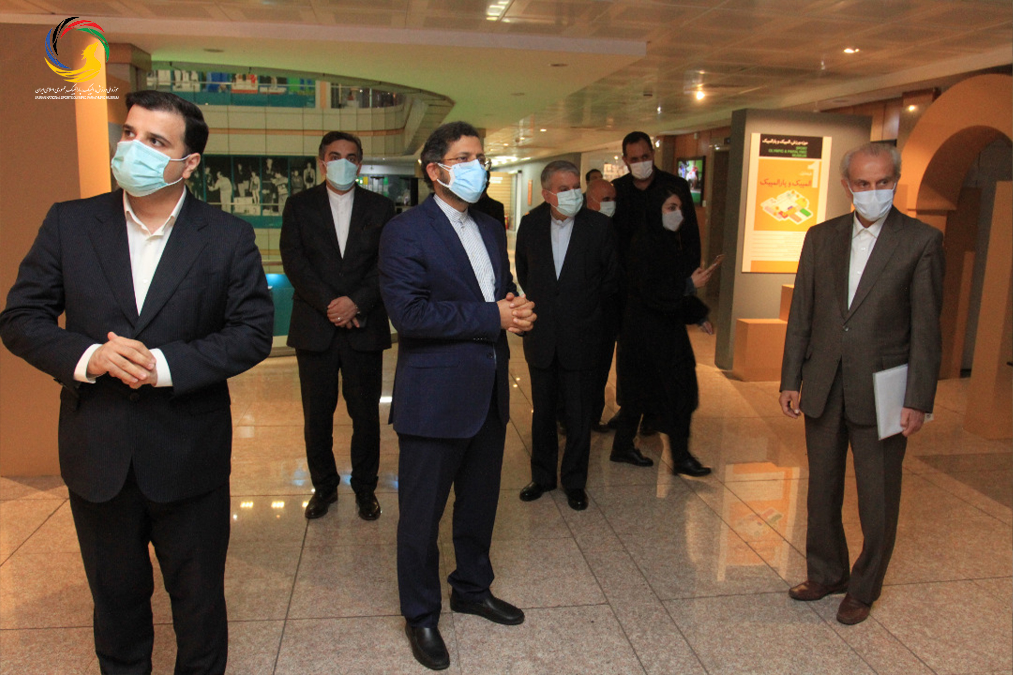 بازدید سخنگوی وزارت امور خارجه از موزه ملی ورزش،المپیک،پارالمپیک