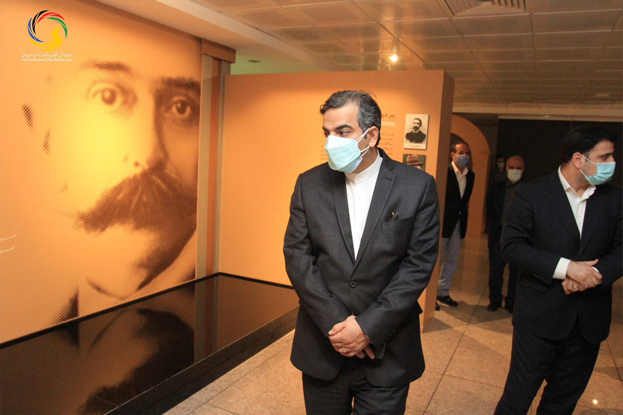 بازدید سخنگوی وزارت امور خارجه از موزه ملی ورزش،المپیک،پارالمپیک