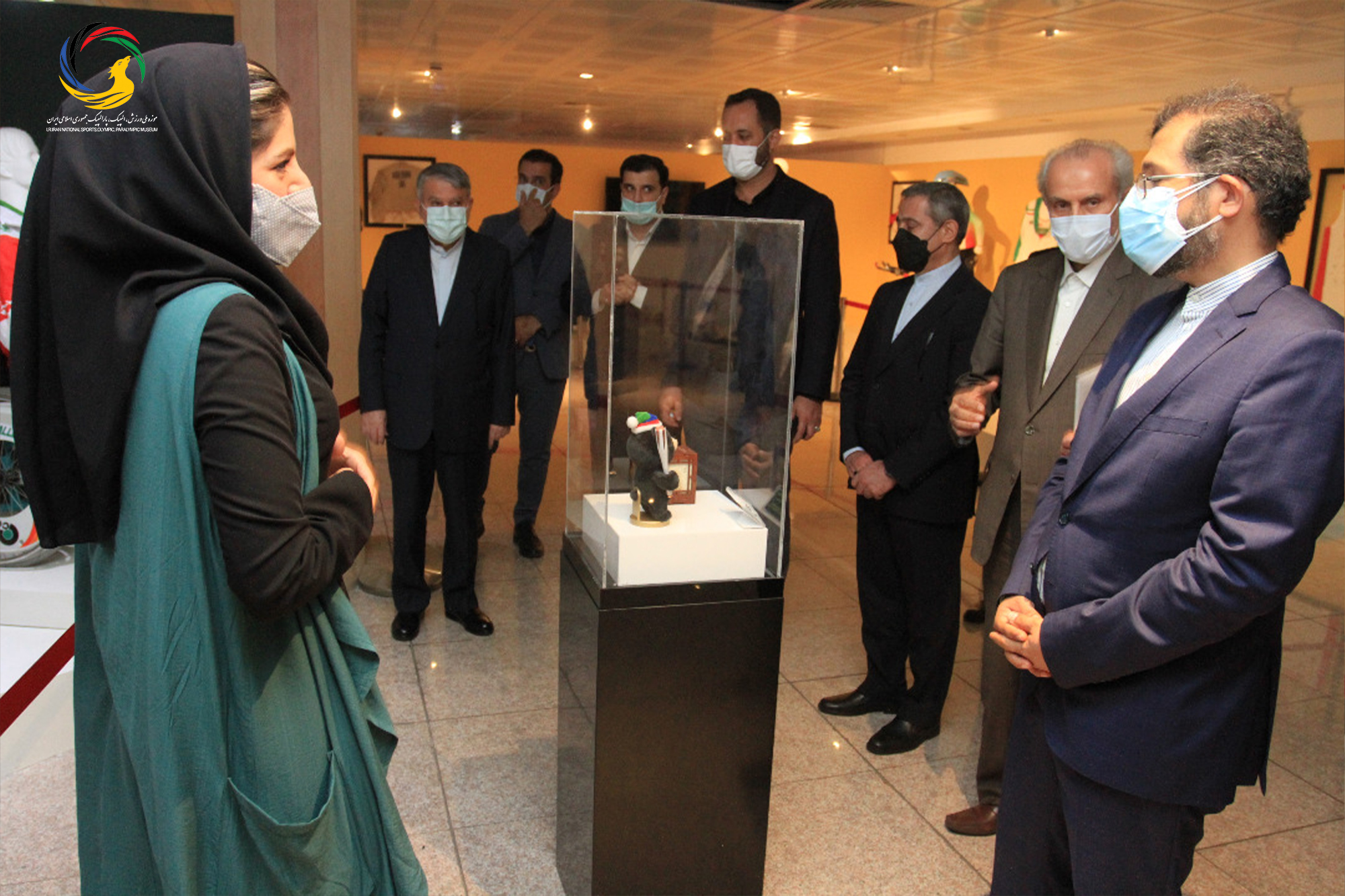 بازدید سخنگوی وزارت امور خارجه از موزه ملی ورزش،المپیک،پارالمپیک