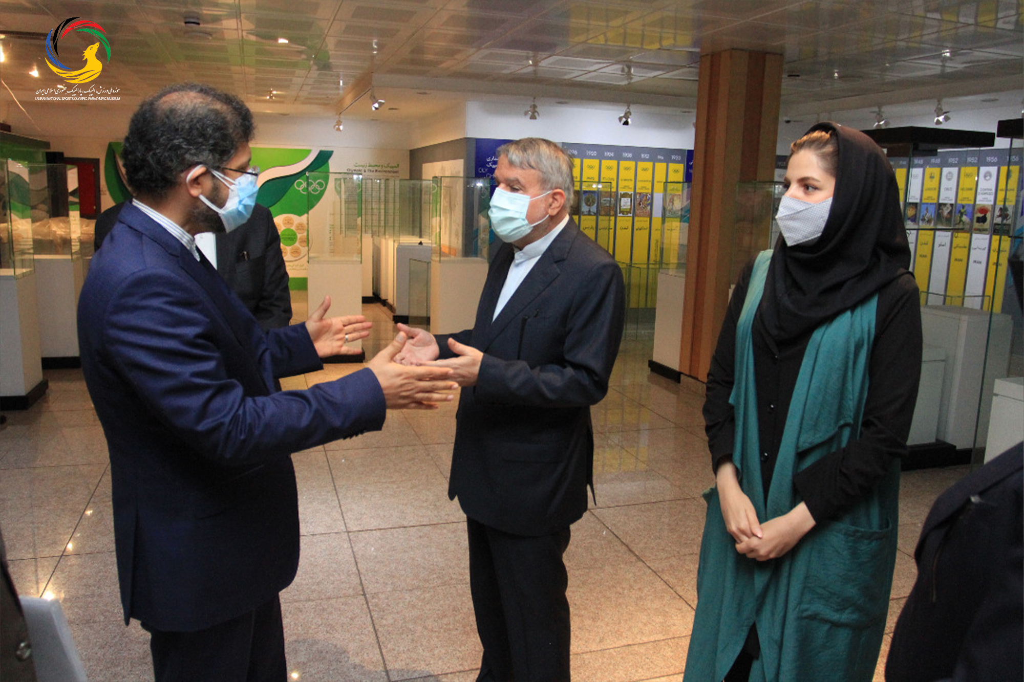 بازدید سخنگوی وزارت امور خارجه از موزه ملی ورزش،المپیک،پارالمپیک