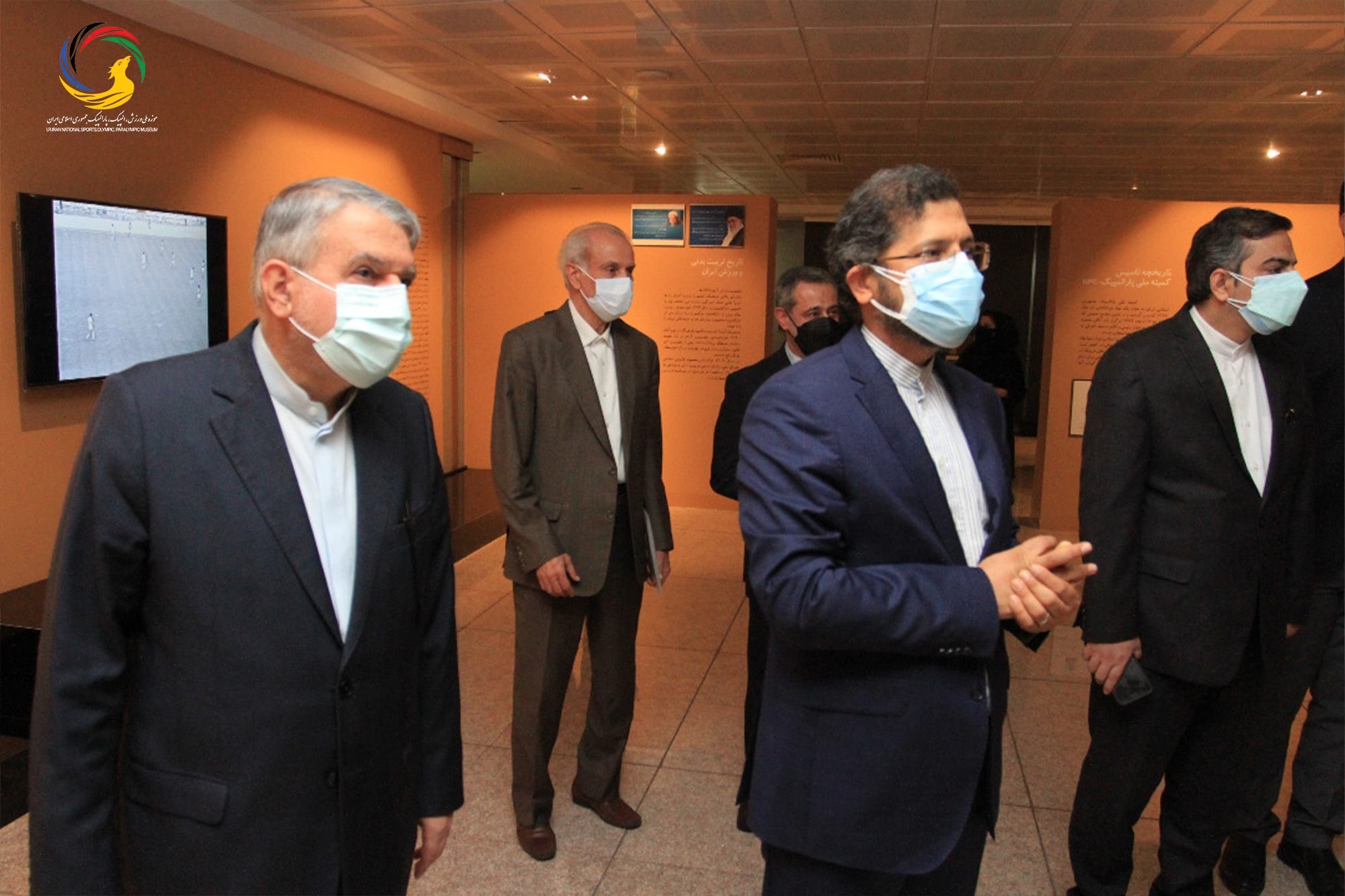 بازدید سخنگوی وزارت امور خارجه از موزه ملی ورزش،المپیک،پارالمپیک