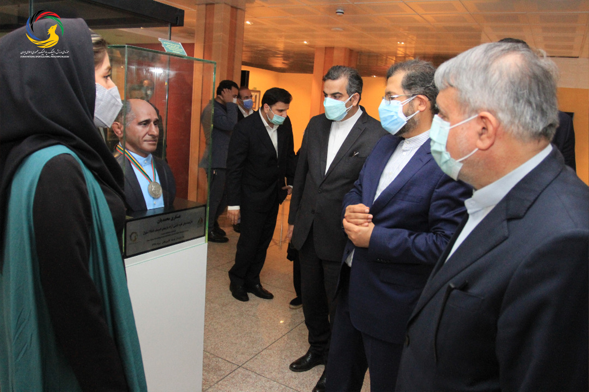 بازدید سخنگوی وزارت امور خارجه از موزه ملی ورزش،المپیک،پارالمپیک
