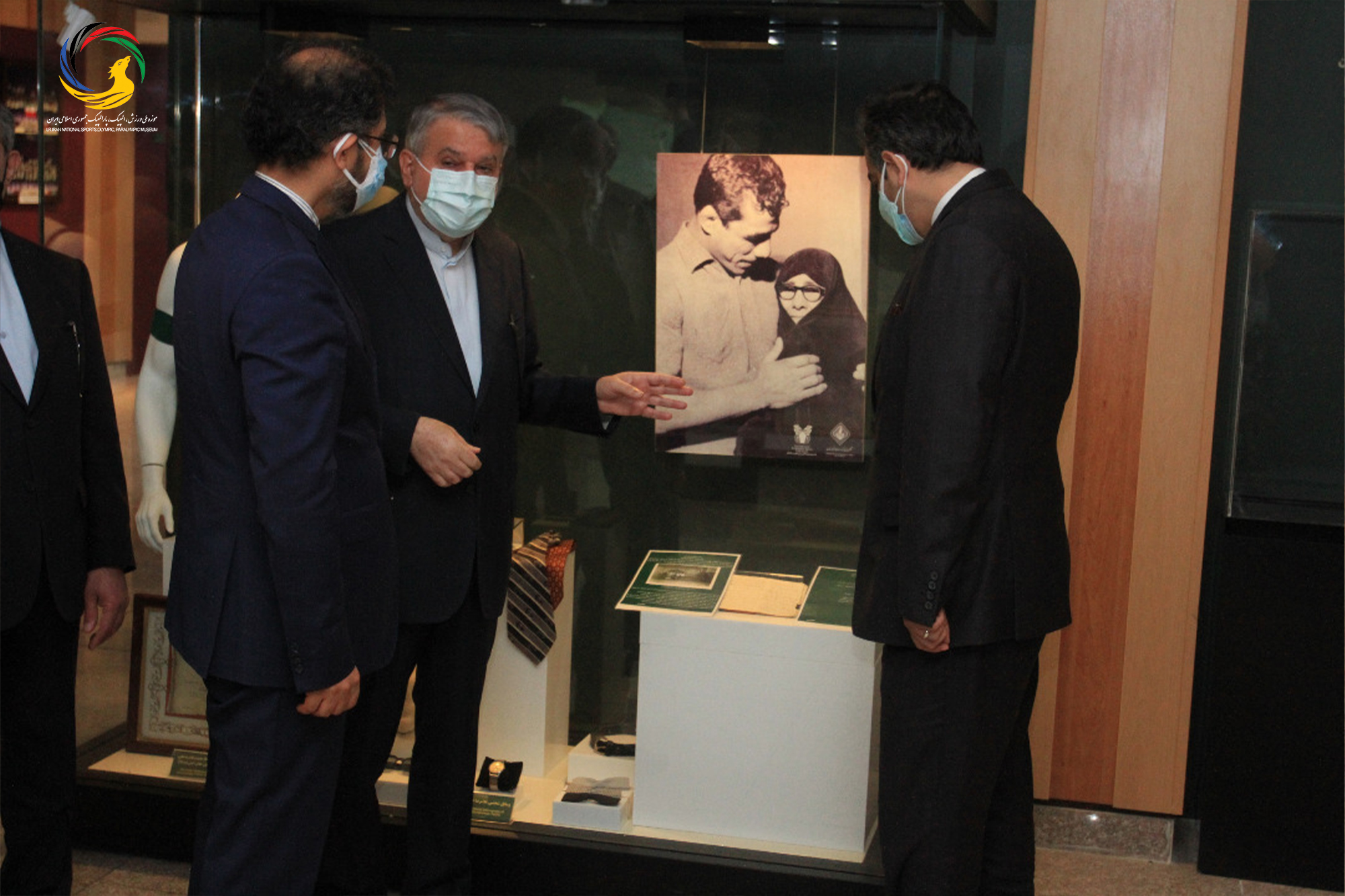 بازدید سخنگوی وزارت امور خارجه از موزه ملی ورزش،المپیک،پارالمپیک