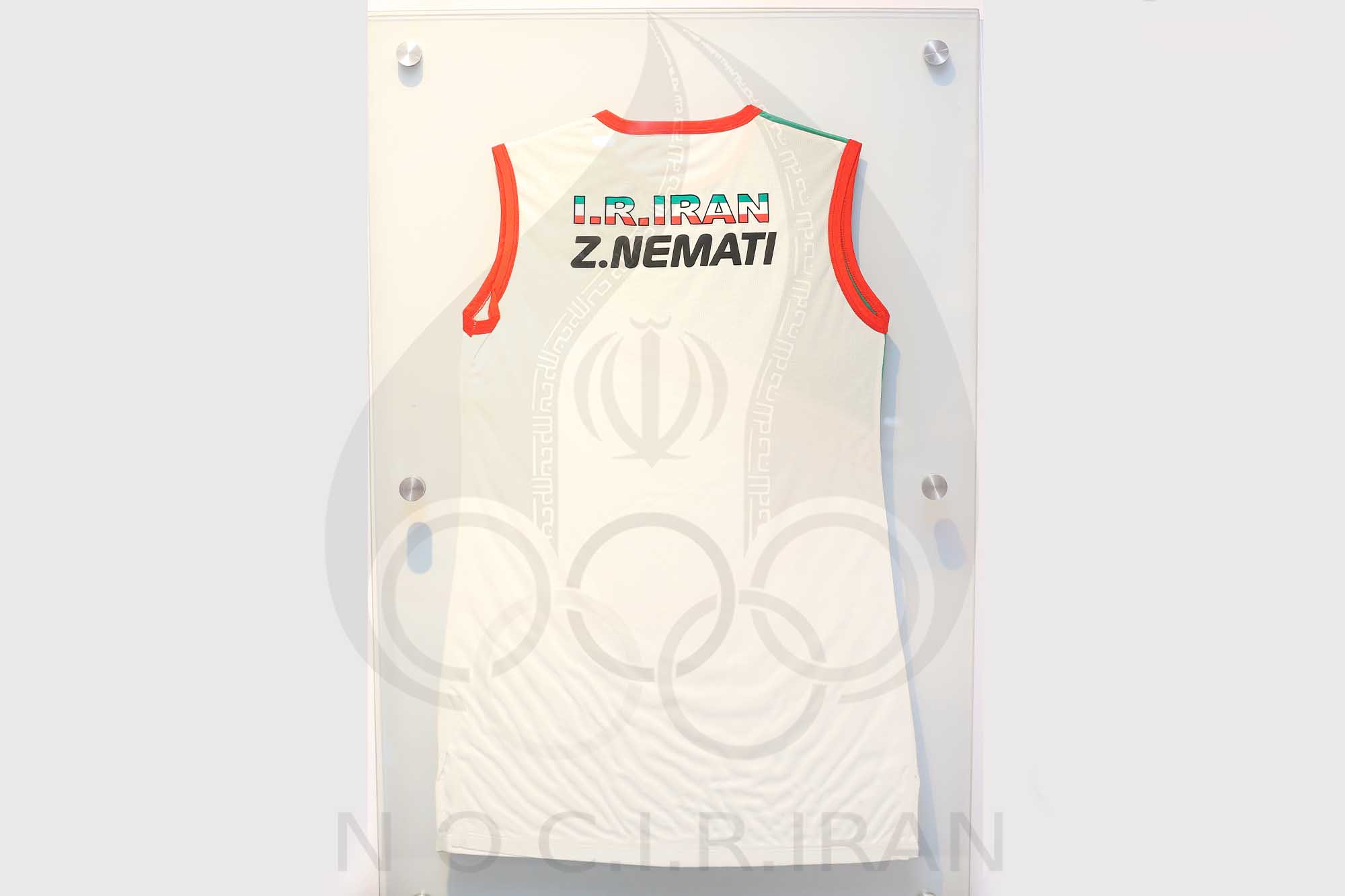 پیراهن مسابقه زهرا نعمتی