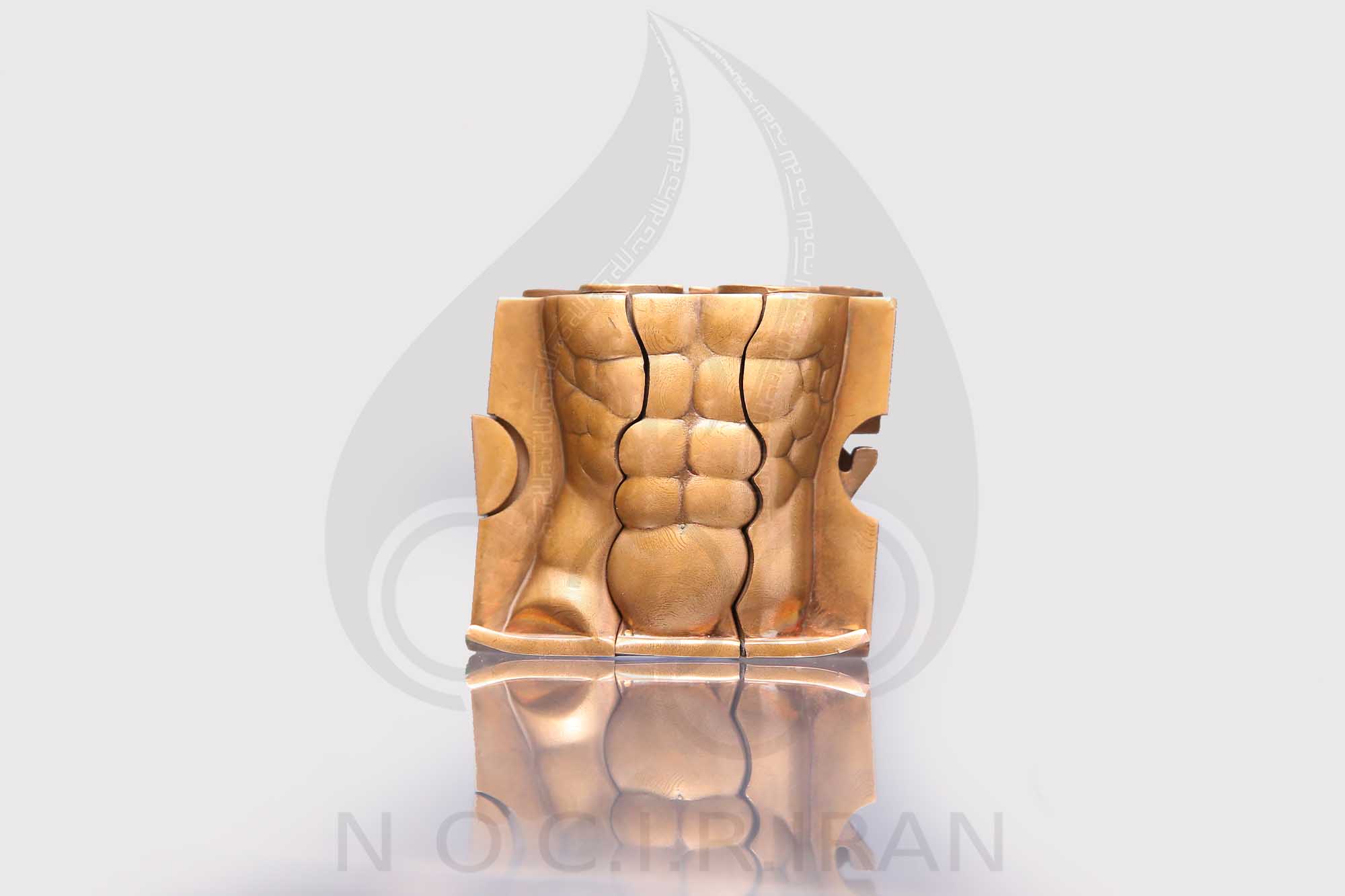 نماد ماکت تندیس عضلات واقع در ورودی موزه بین المللی المپیک در لوزان