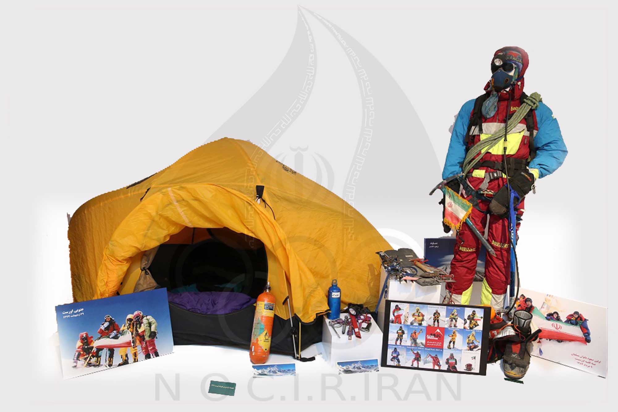 تجهیزات اولین گروه کوهنورد ایرانی