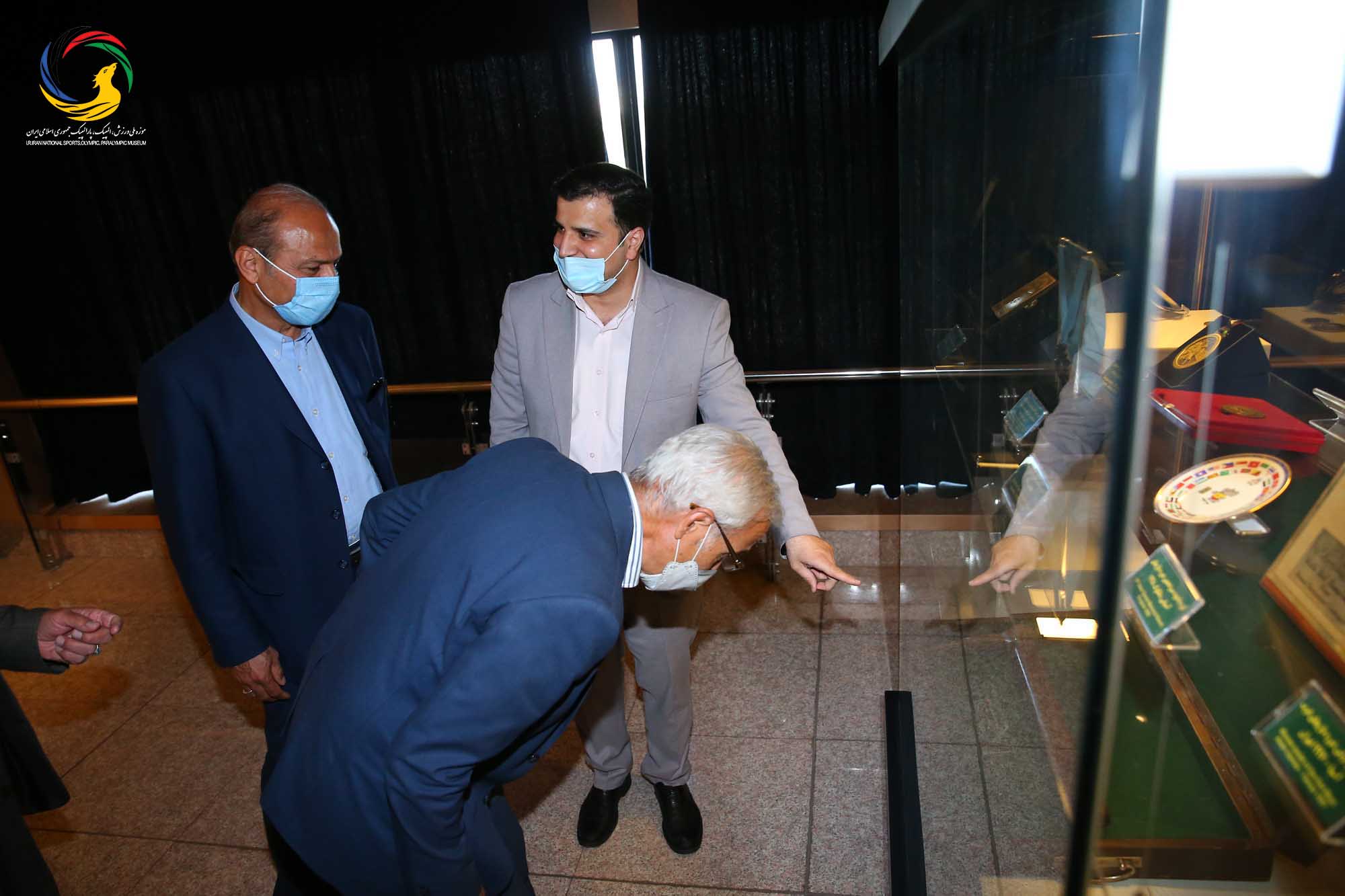 بازدید کانون مربیان فوتبال از موزه ملی ورزش،المپیک،پارالمپیک