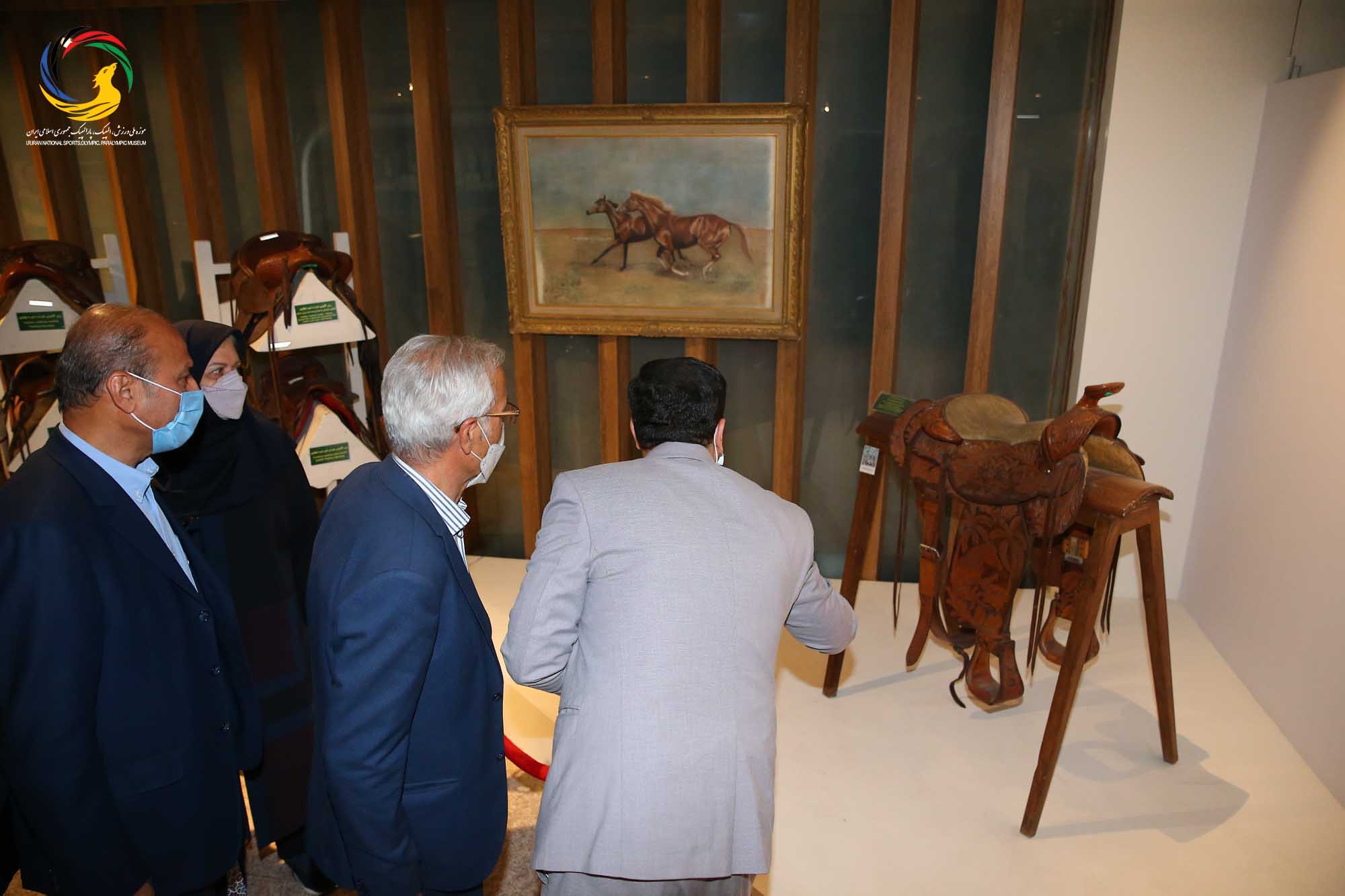 بازدید کانون مربیان فوتبال از موزه ملی ورزش،المپیک،پارالمپیک