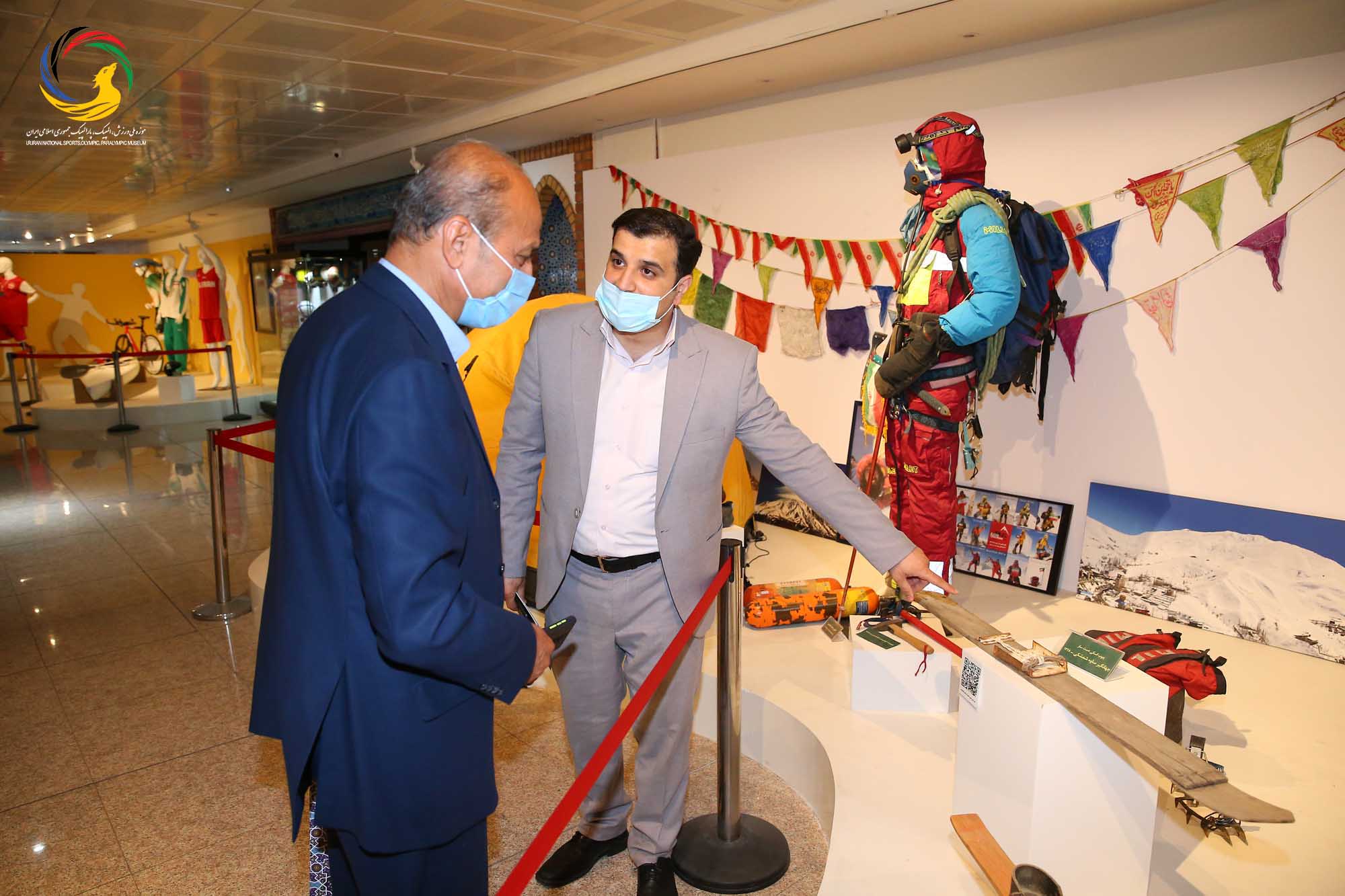 بازدید کانون مربیان فوتبال از موزه ملی ورزش،المپیک،پارالمپیک