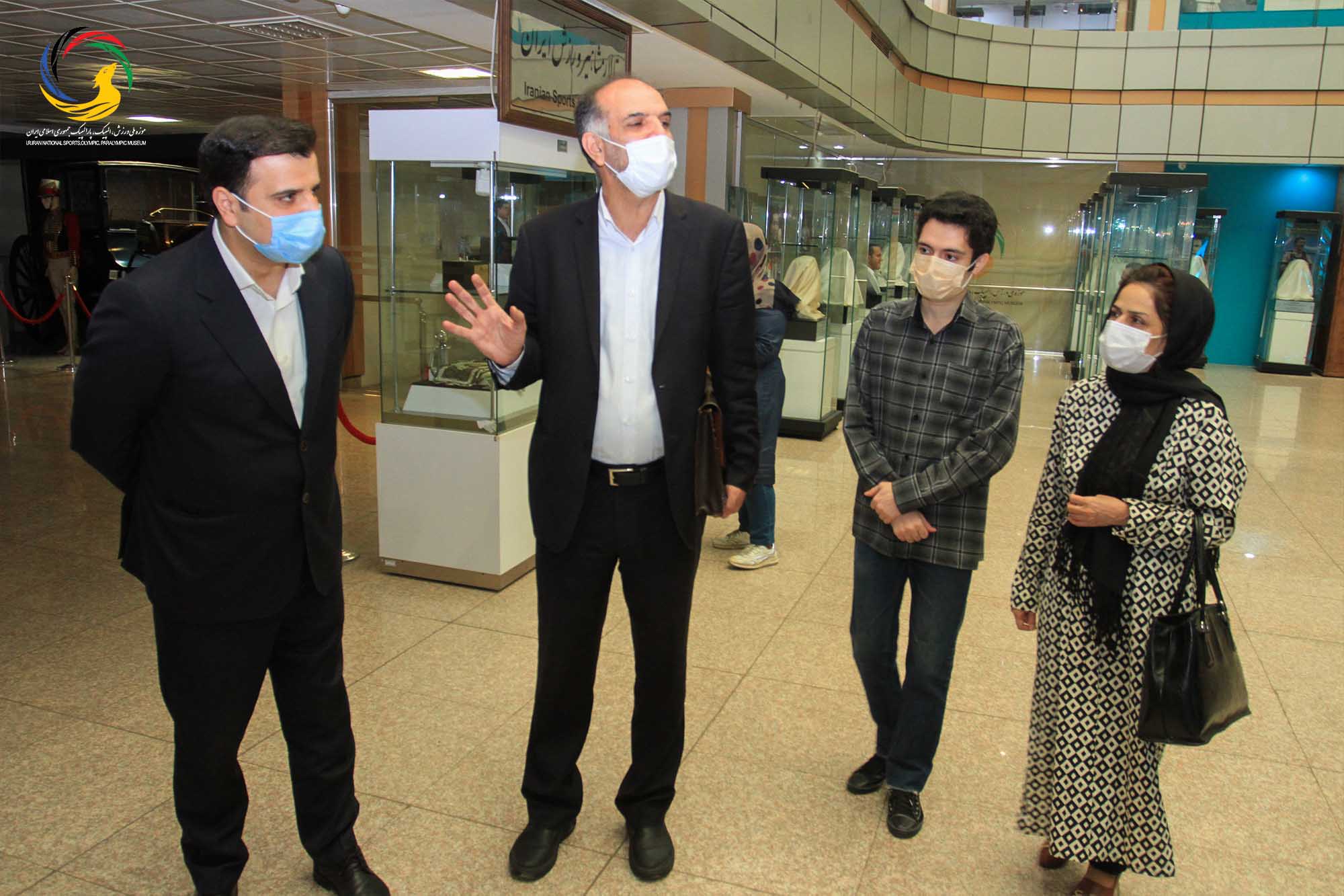 بازدید انجمن دوستداران تهران از موزه ملی ورزش المپیک،پارالمپیک