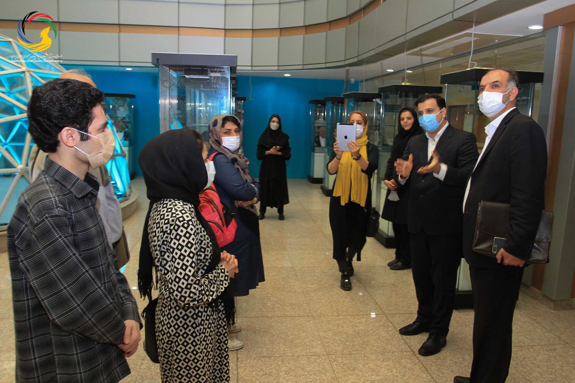 بازدید انجمن دوستداران تهران از موزه ملی ورزش المپیک،پارالمپیک