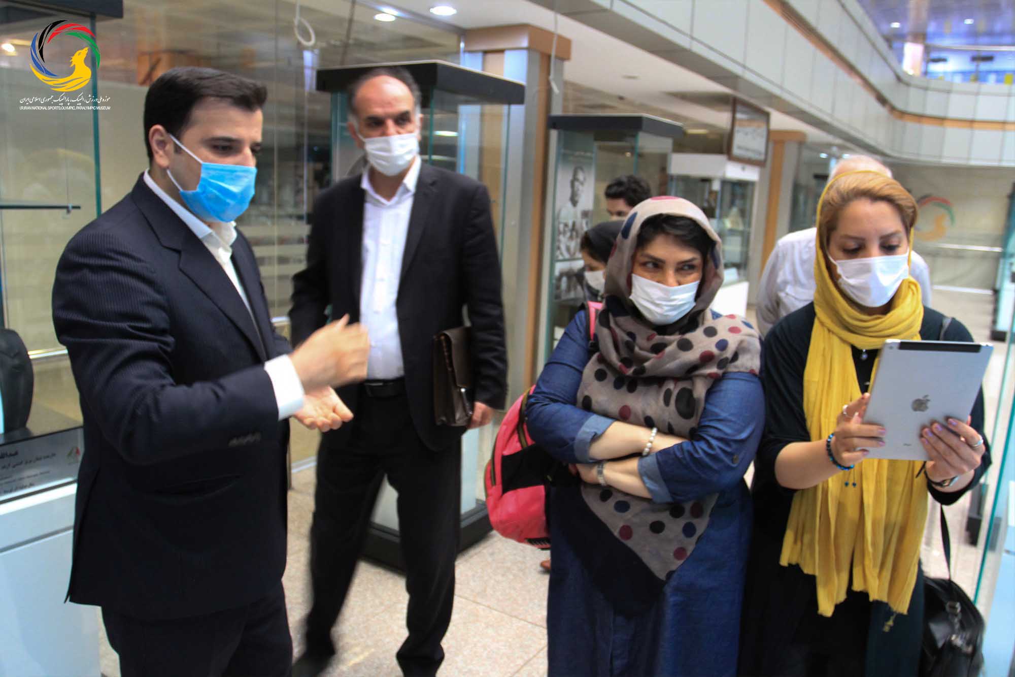 بازدید انجمن دوستداران تهران از موزه ملی ورزش المپیک،پارالمپیک