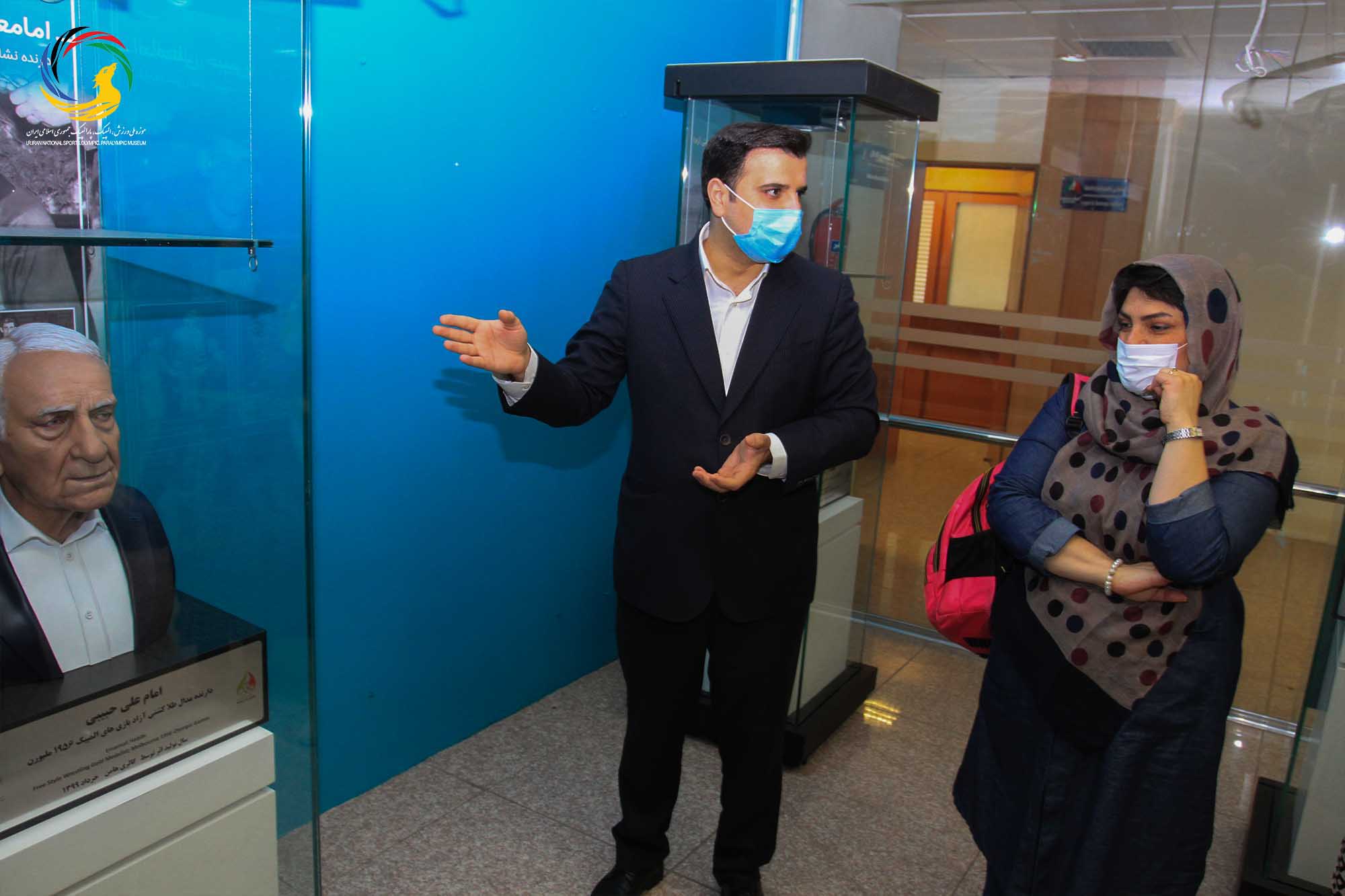 بازدید انجمن دوستداران تهران از موزه ملی ورزش المپیک،پارالمپیک