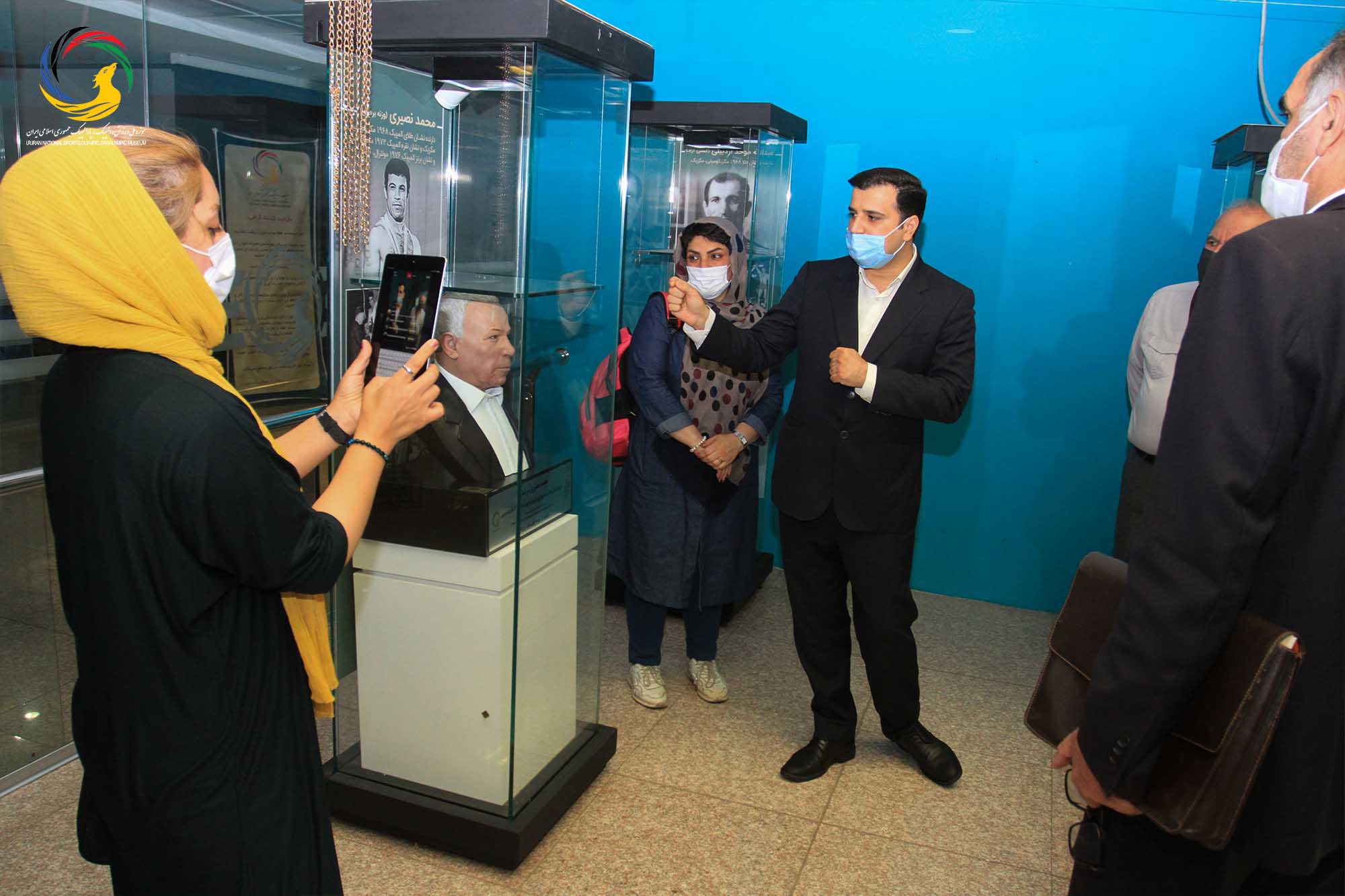 بازدید انجمن دوستداران تهران از موزه ملی ورزش المپیک،پارالمپیک