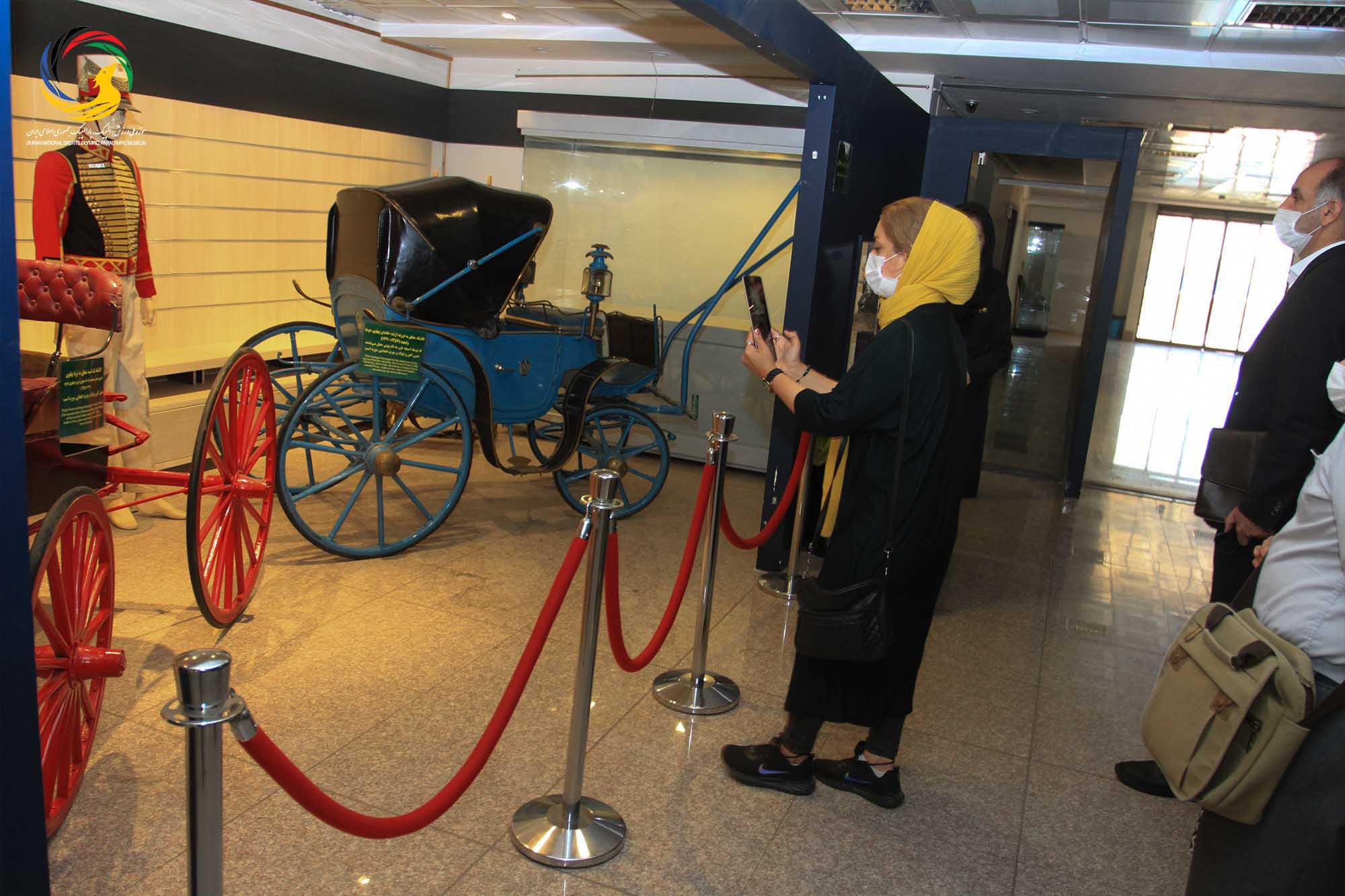 بازدید انجمن دوستداران تهران از موزه ملی ورزش المپیک،پارالمپیک