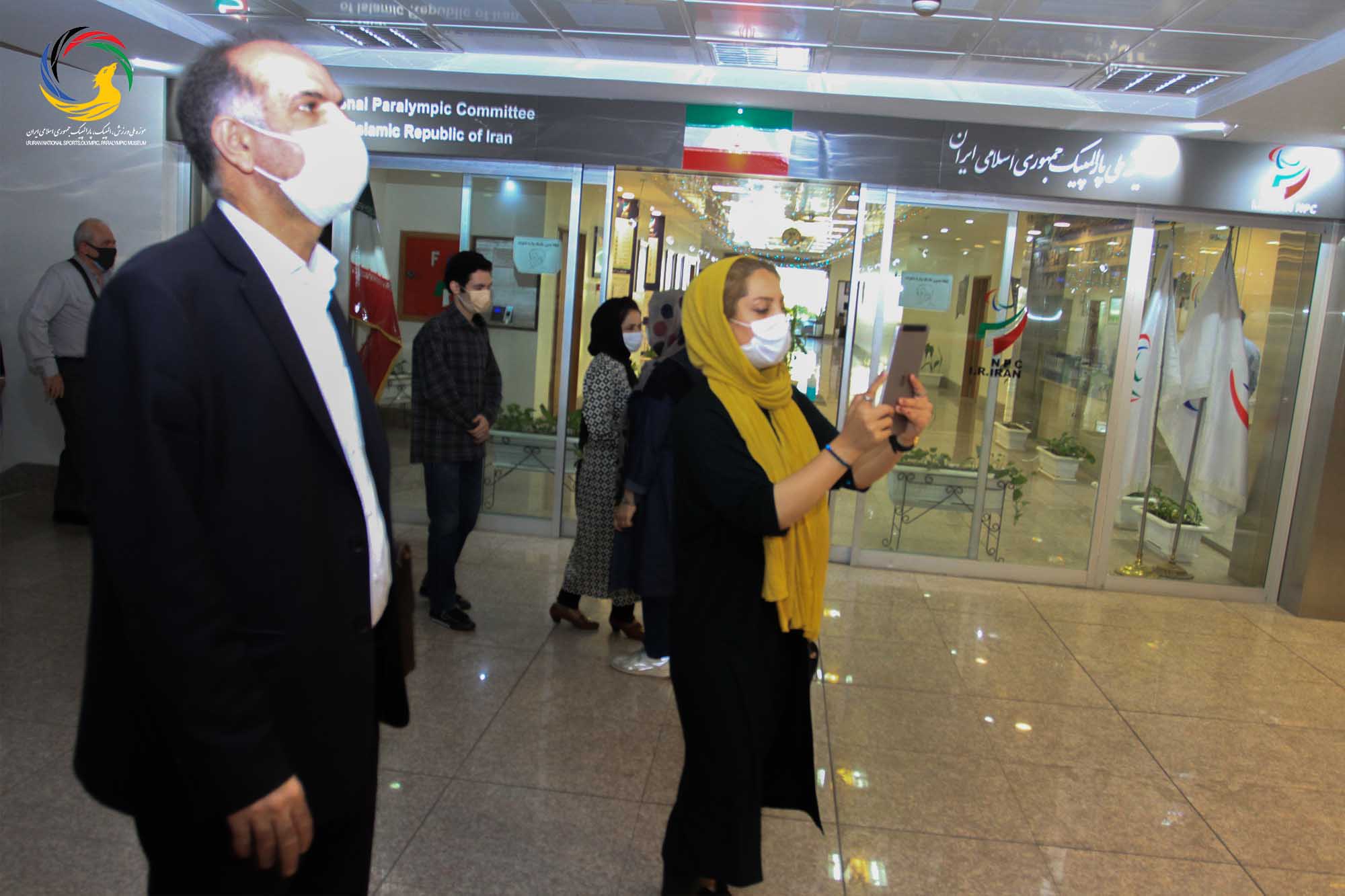 بازدید انجمن دوستداران تهران از موزه ملی ورزش المپیک،پارالمپیک