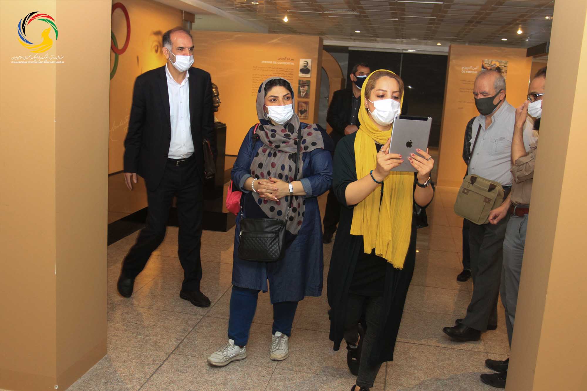 بازدید انجمن دوستداران تهران از موزه ملی ورزش المپیک،پارالمپیک