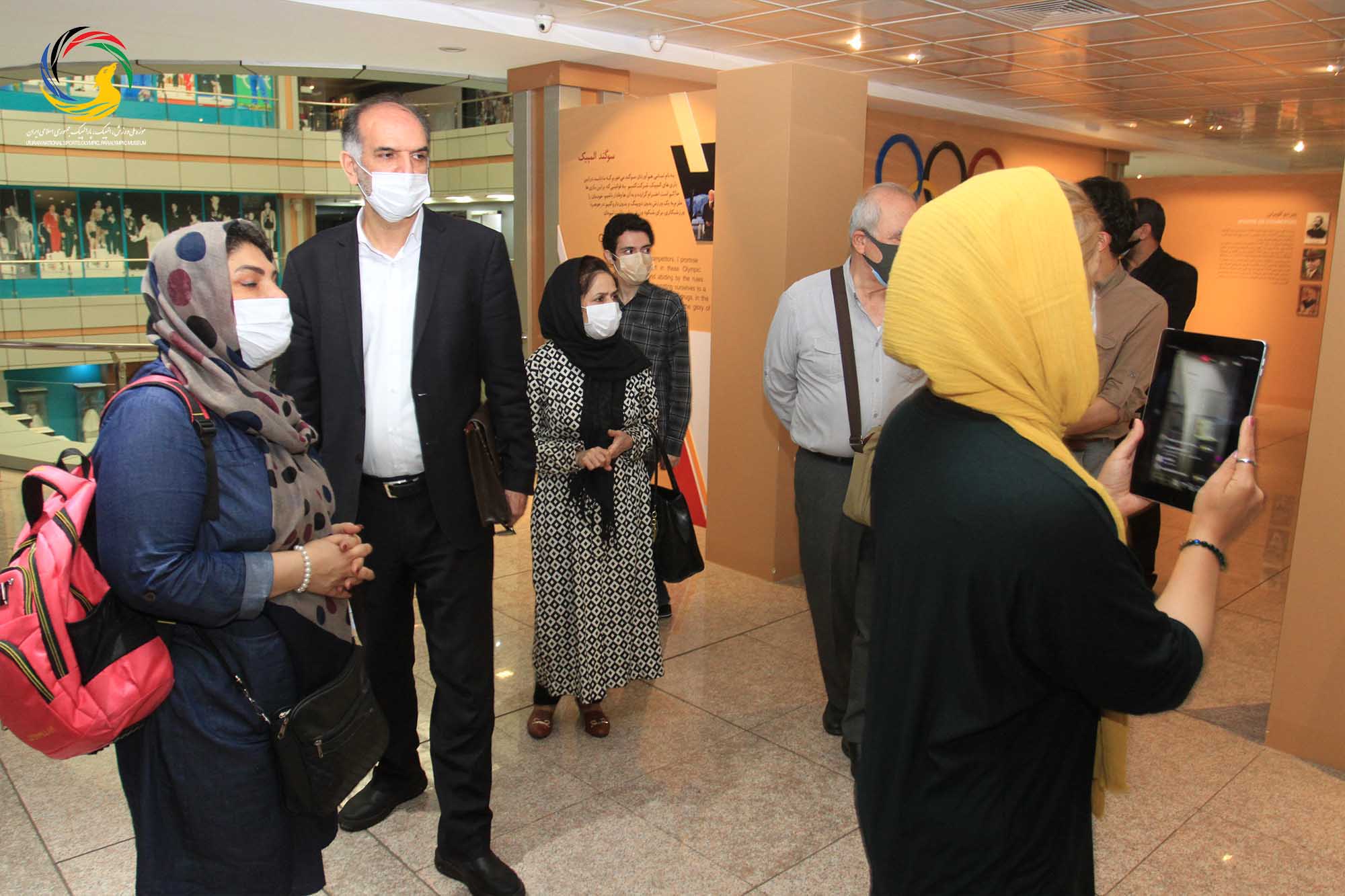 بازدید انجمن دوستداران تهران از موزه ملی ورزش المپیک،پارالمپیک