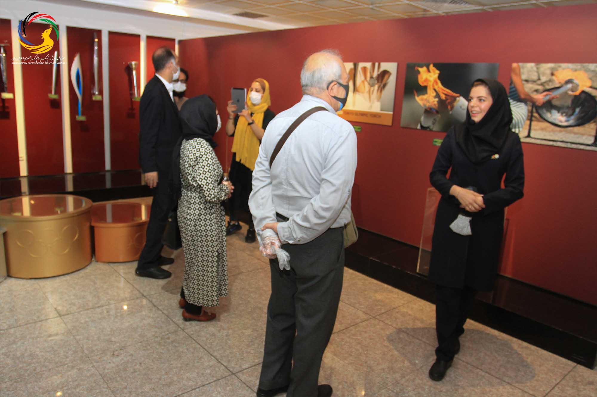 بازدید انجمن دوستداران تهران از موزه ملی ورزش المپیک،پارالمپیک