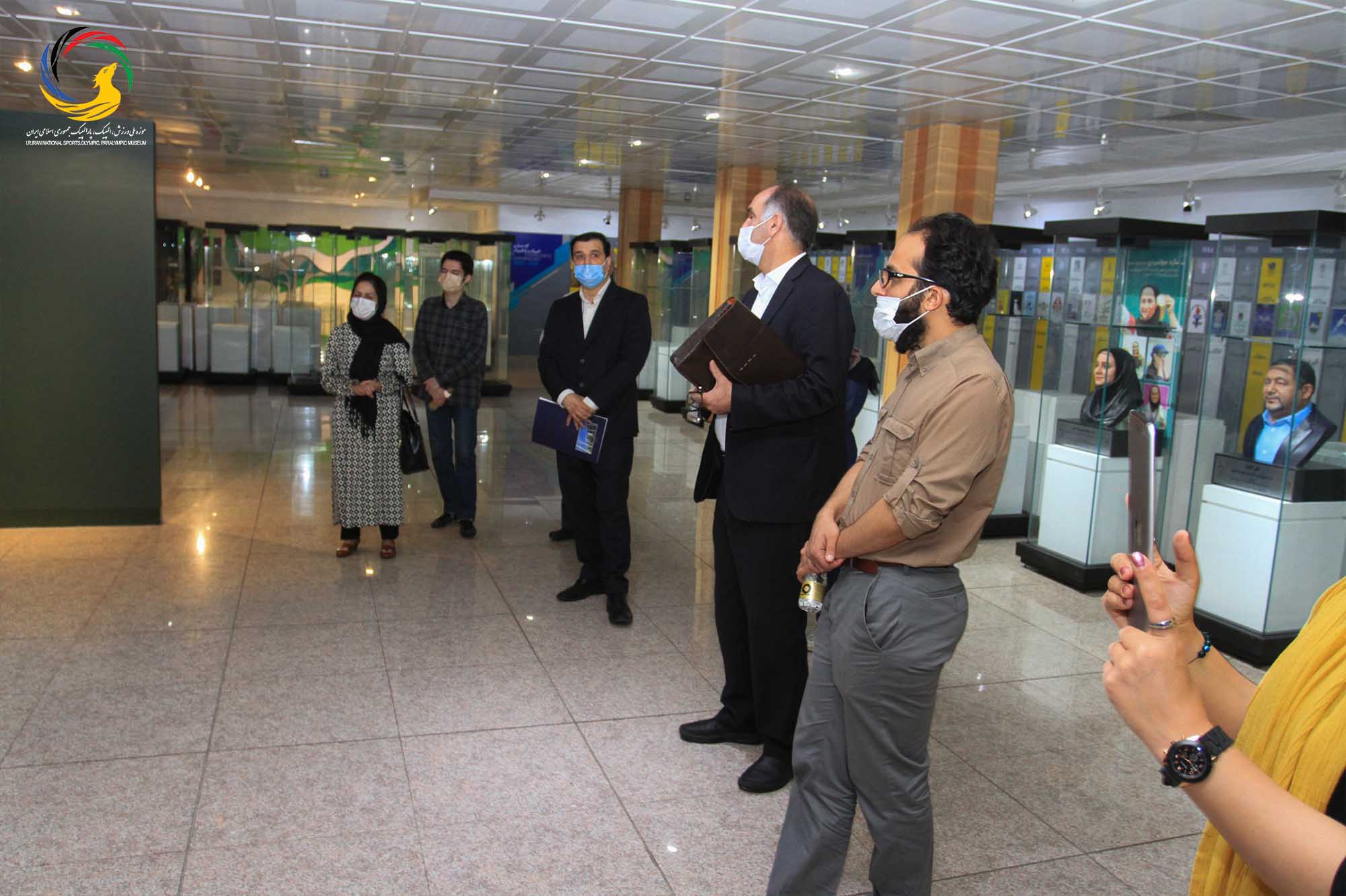 بازدید انجمن دوستداران تهران از موزه ملی ورزش المپیک،پارالمپیک