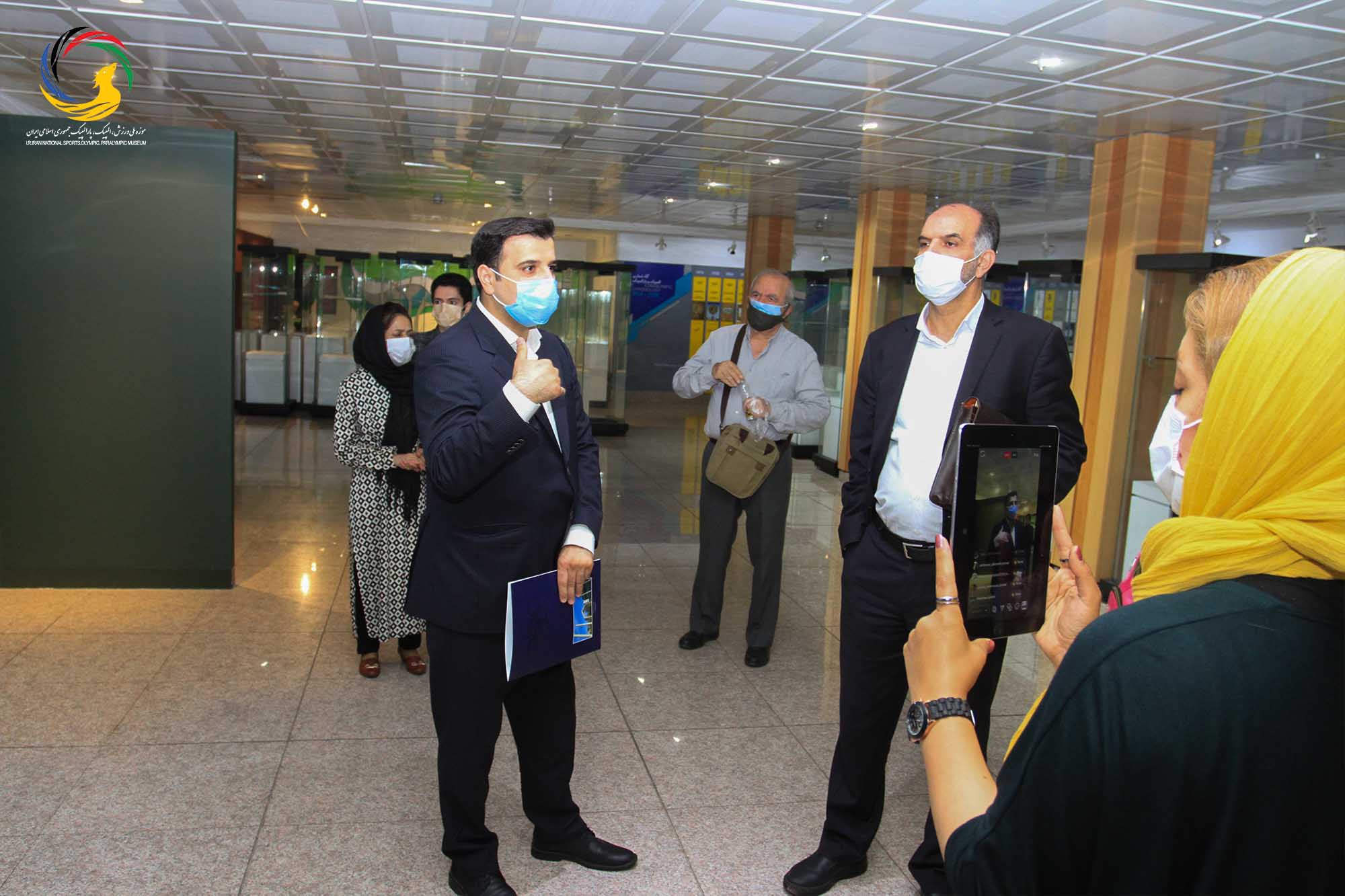 بازدید انجمن دوستداران تهران از موزه ملی ورزش المپیک،پارالمپیک