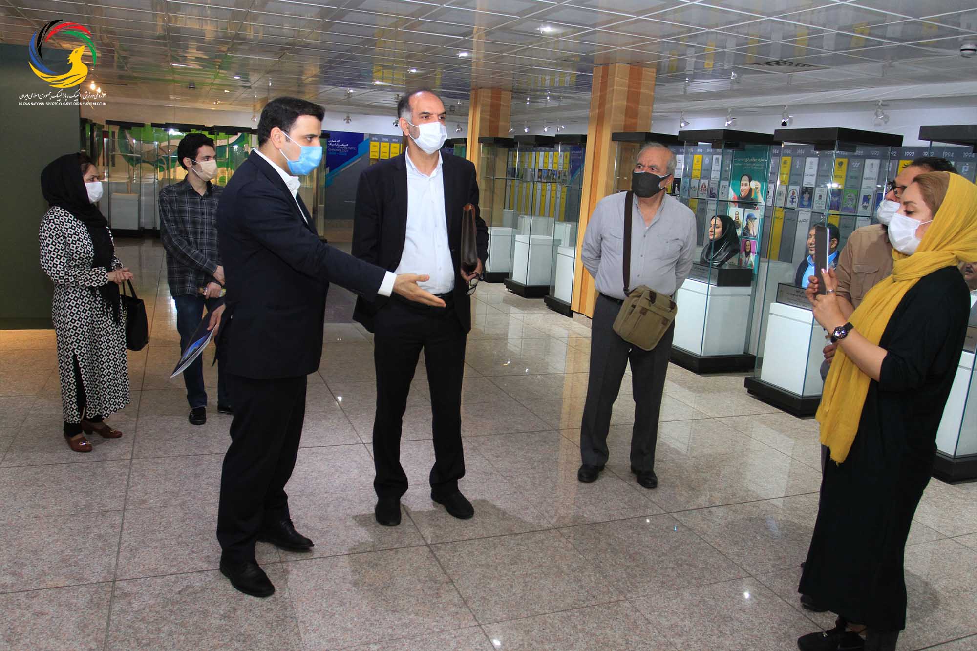 بازدید انجمن دوستداران تهران از موزه ملی ورزش المپیک،پارالمپیک