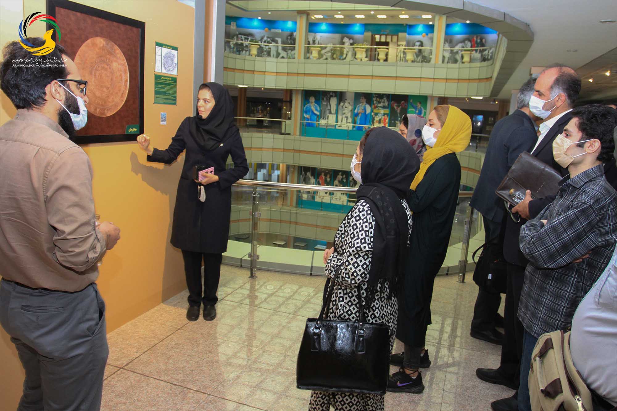 بازدید انجمن دوستداران تهران از موزه ملی ورزش المپیک،پارالمپیک