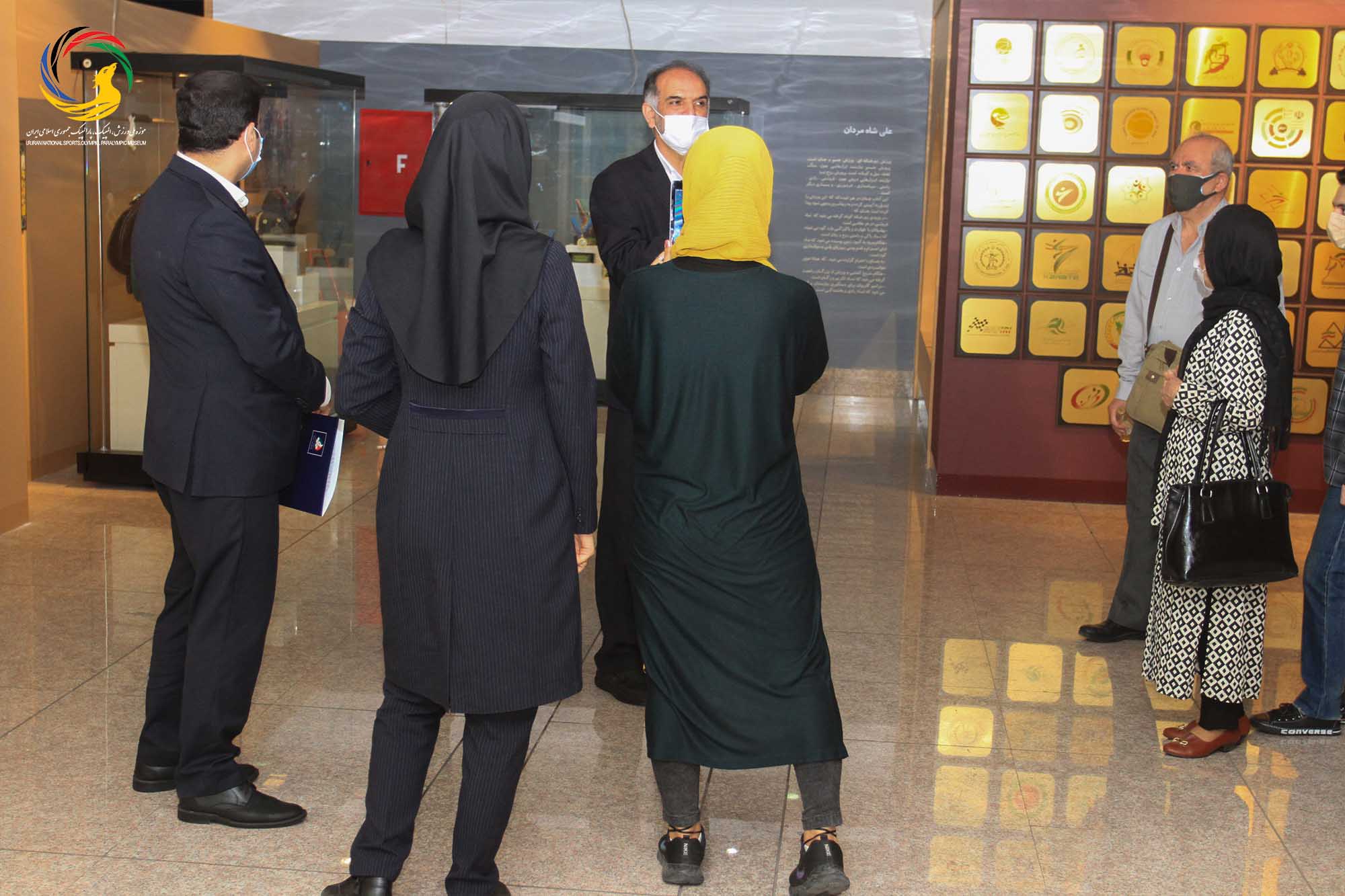 بازدید انجمن دوستداران تهران از موزه ملی ورزش المپیک،پارالمپیک