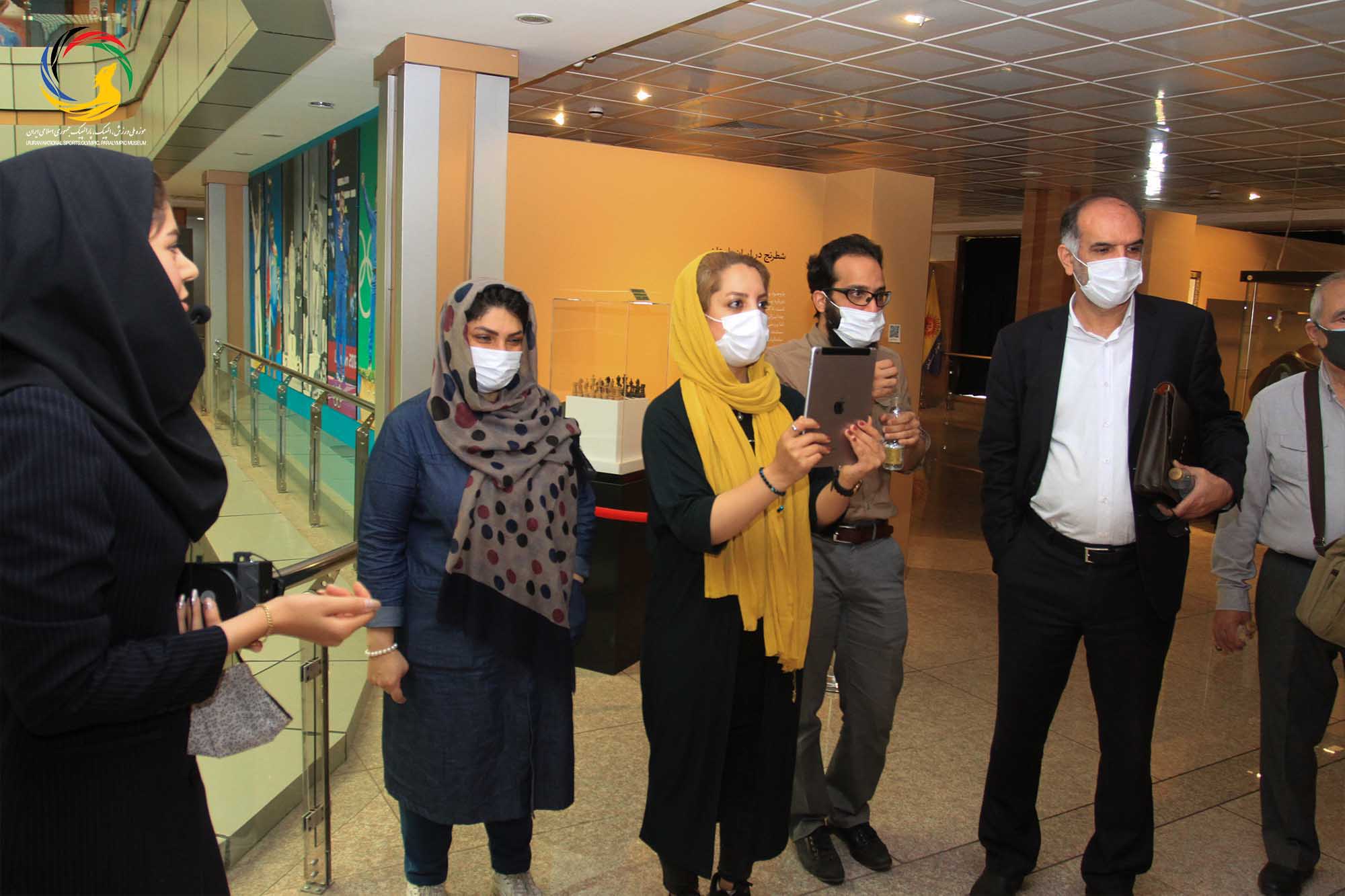 بازدید انجمن دوستداران تهران از موزه ملی ورزش المپیک،پارالمپیک