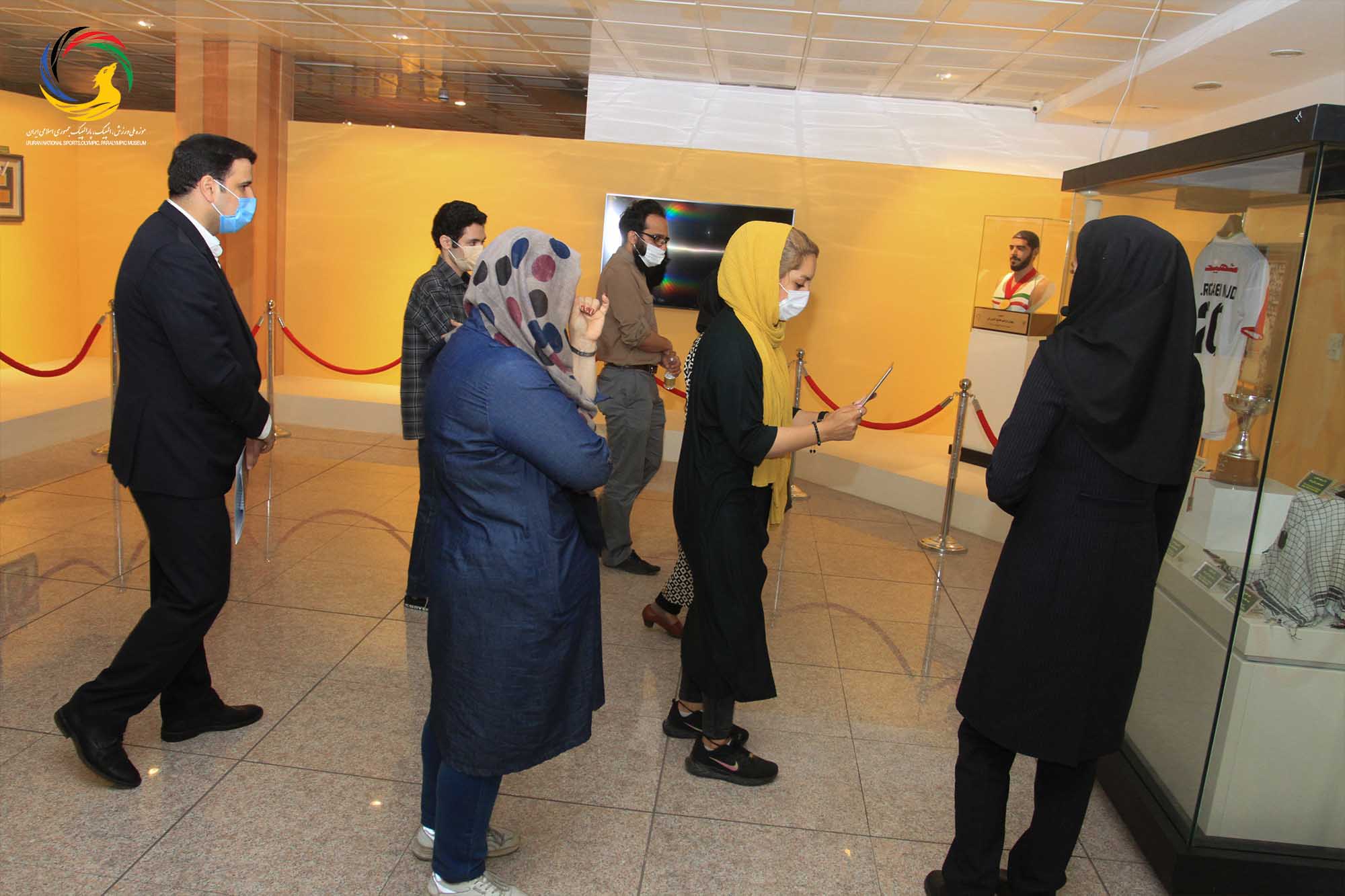 بازدید انجمن دوستداران تهران از موزه ملی ورزش المپیک،پارالمپیک