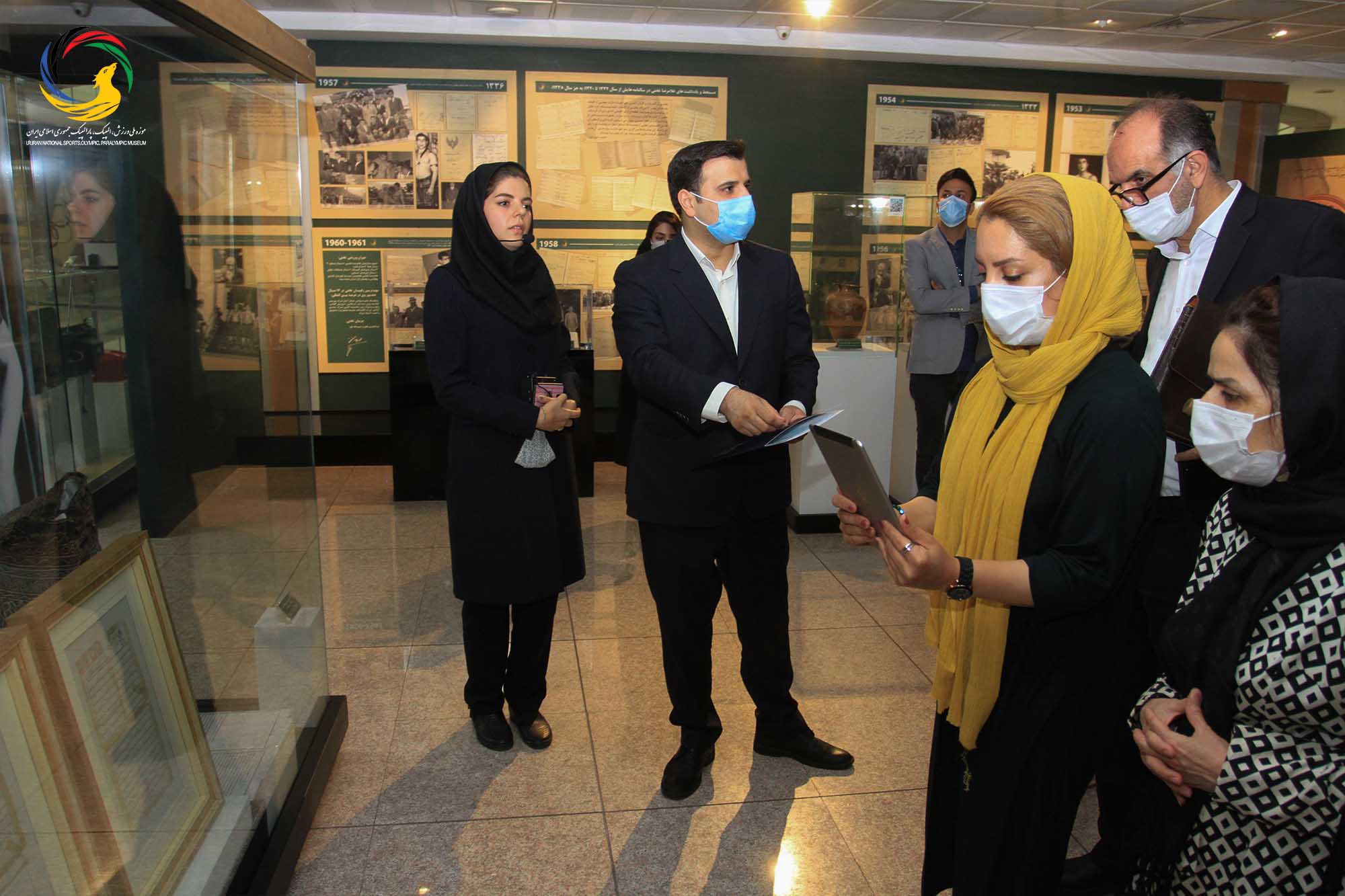 بازدید انجمن دوستداران تهران از موزه ملی ورزش المپیک،پارالمپیک