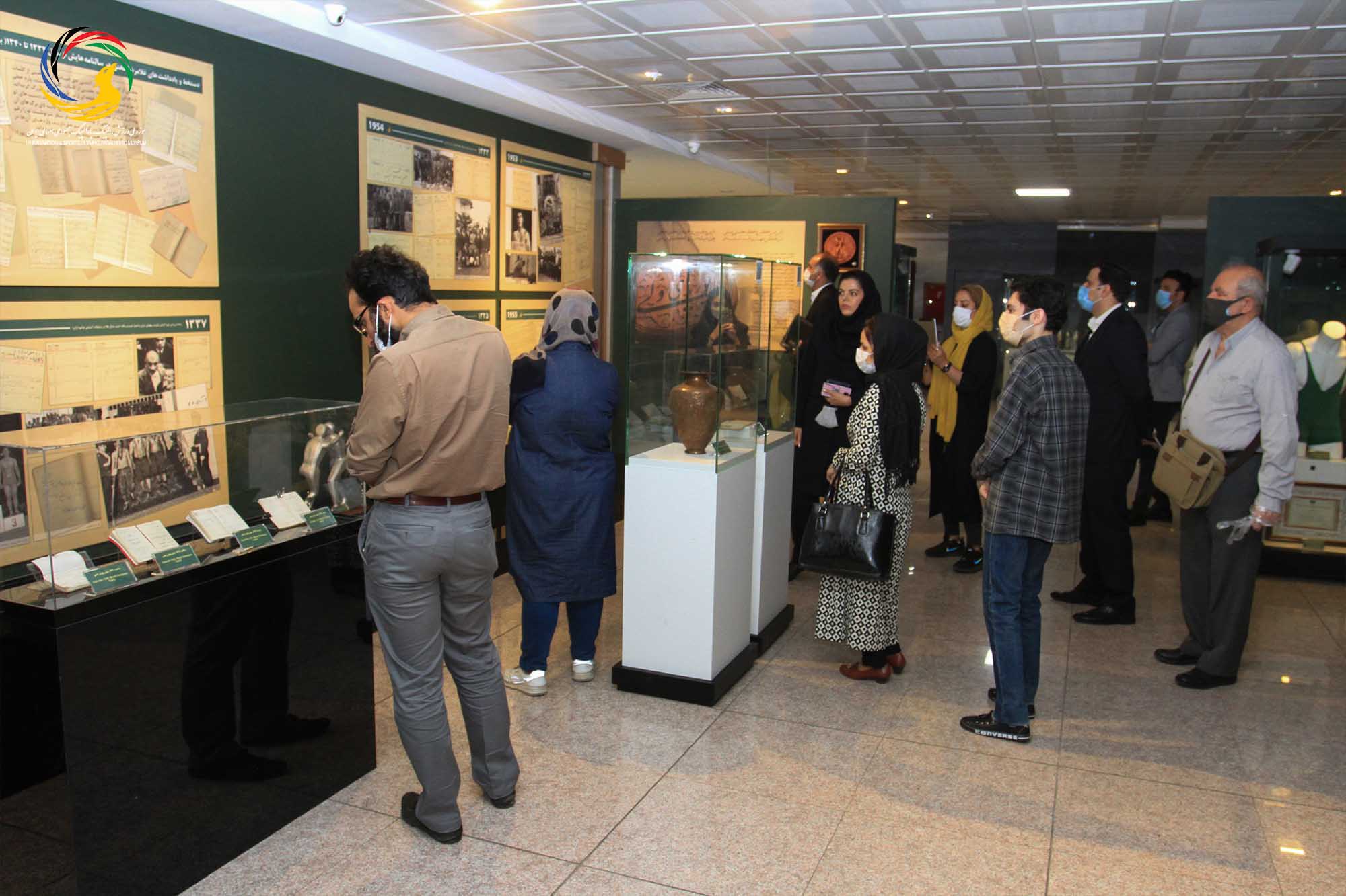 بازدید انجمن دوستداران تهران از موزه ملی ورزش المپیک،پارالمپیک