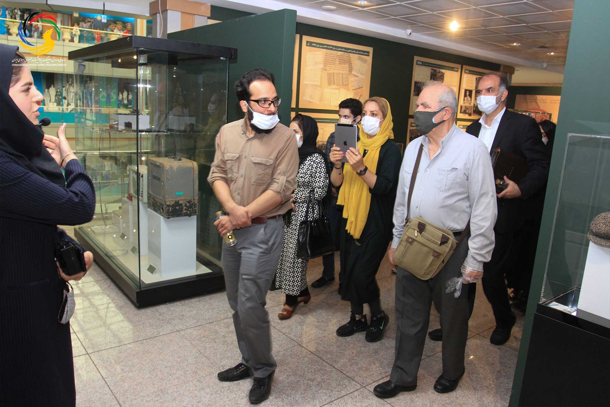 بازدید انجمن دوستداران تهران از موزه ملی ورزش المپیک،پارالمپیک