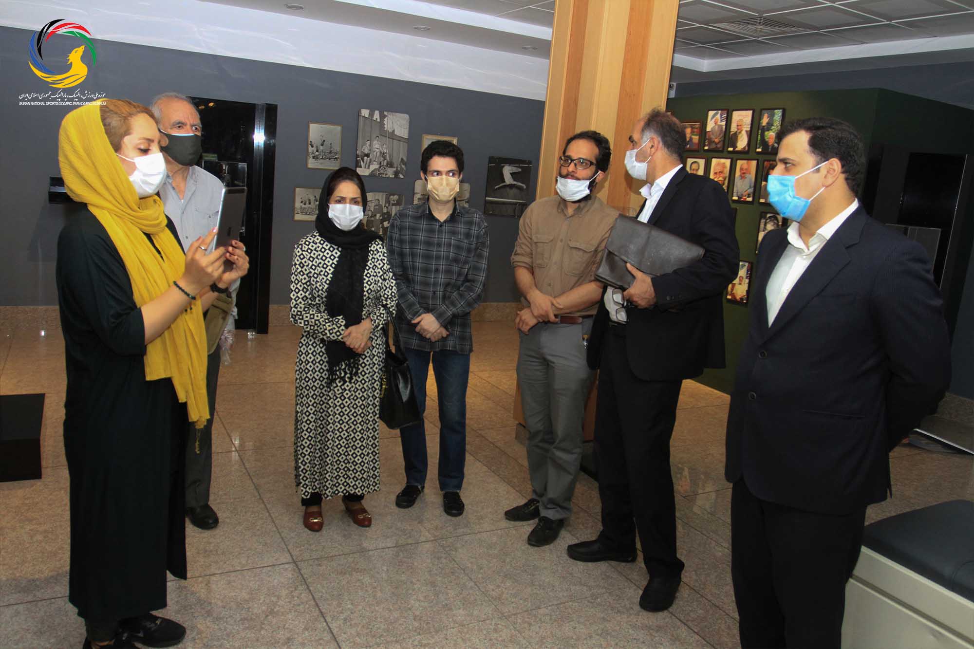بازدید انجمن دوستداران تهران از موزه ملی ورزش المپیک،پارالمپیک