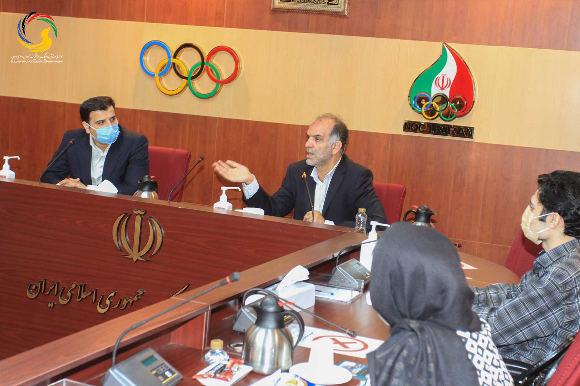 بازدید انجمن دوستداران تهران از موزه ملی ورزش المپیک،پارالمپیک