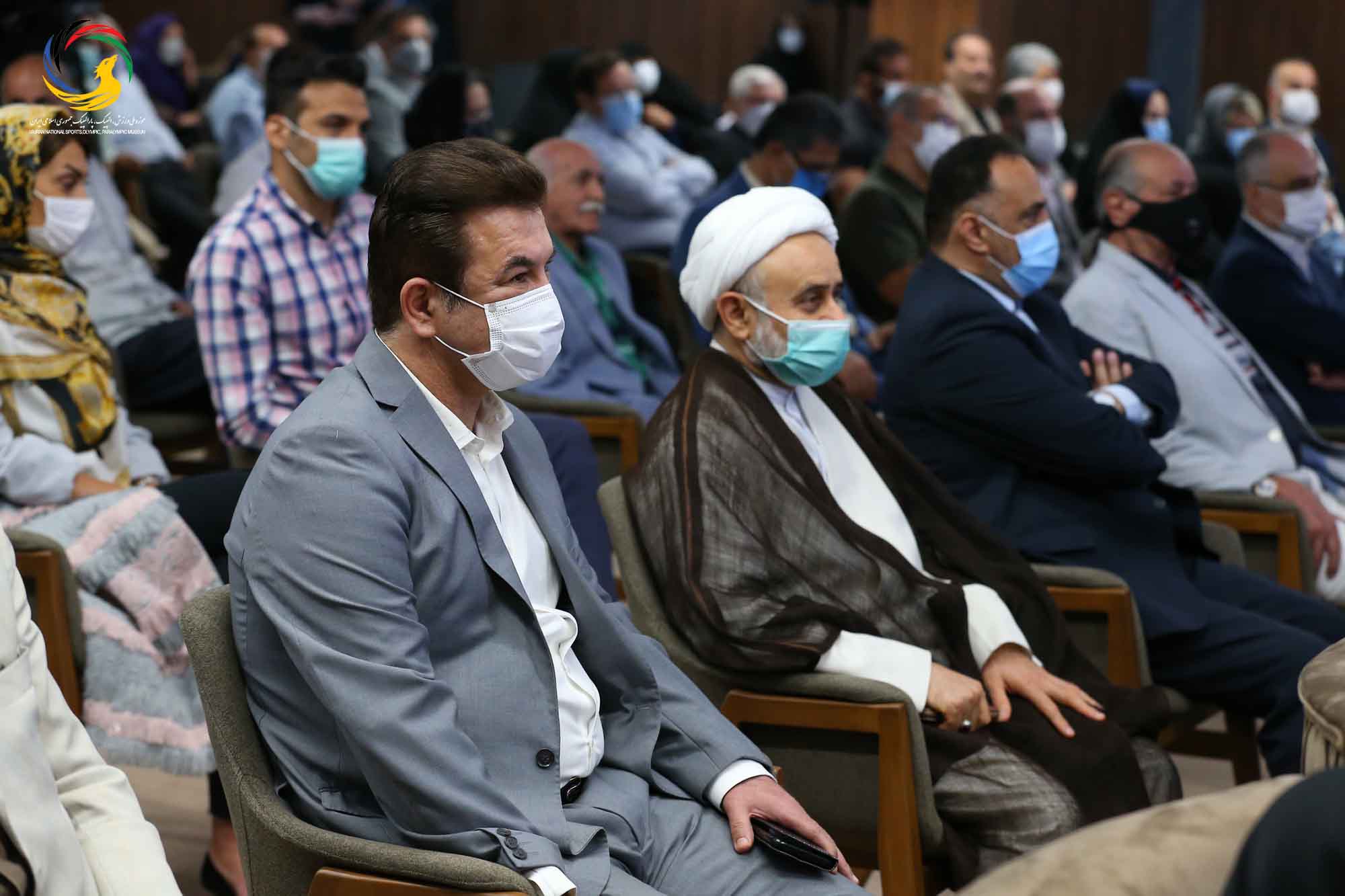 آئین رونمایی از سردیس ده نفر از قهرمانان تاریخ المپیک و پارالمپیک