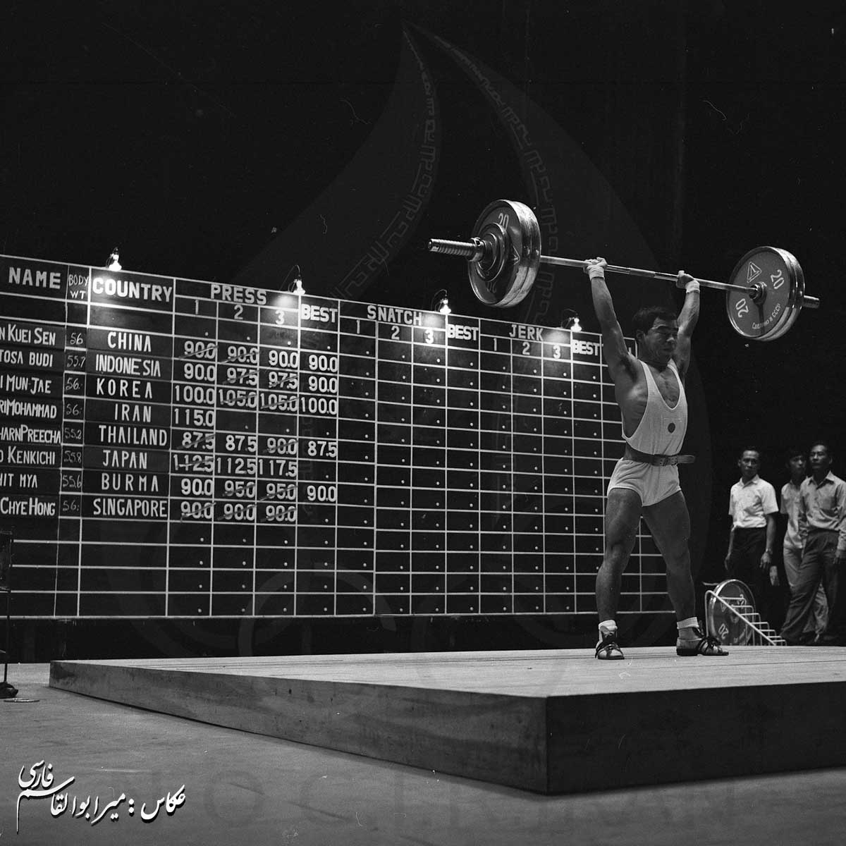 بازی های آسیایی 1970 بانکوک، تایلند