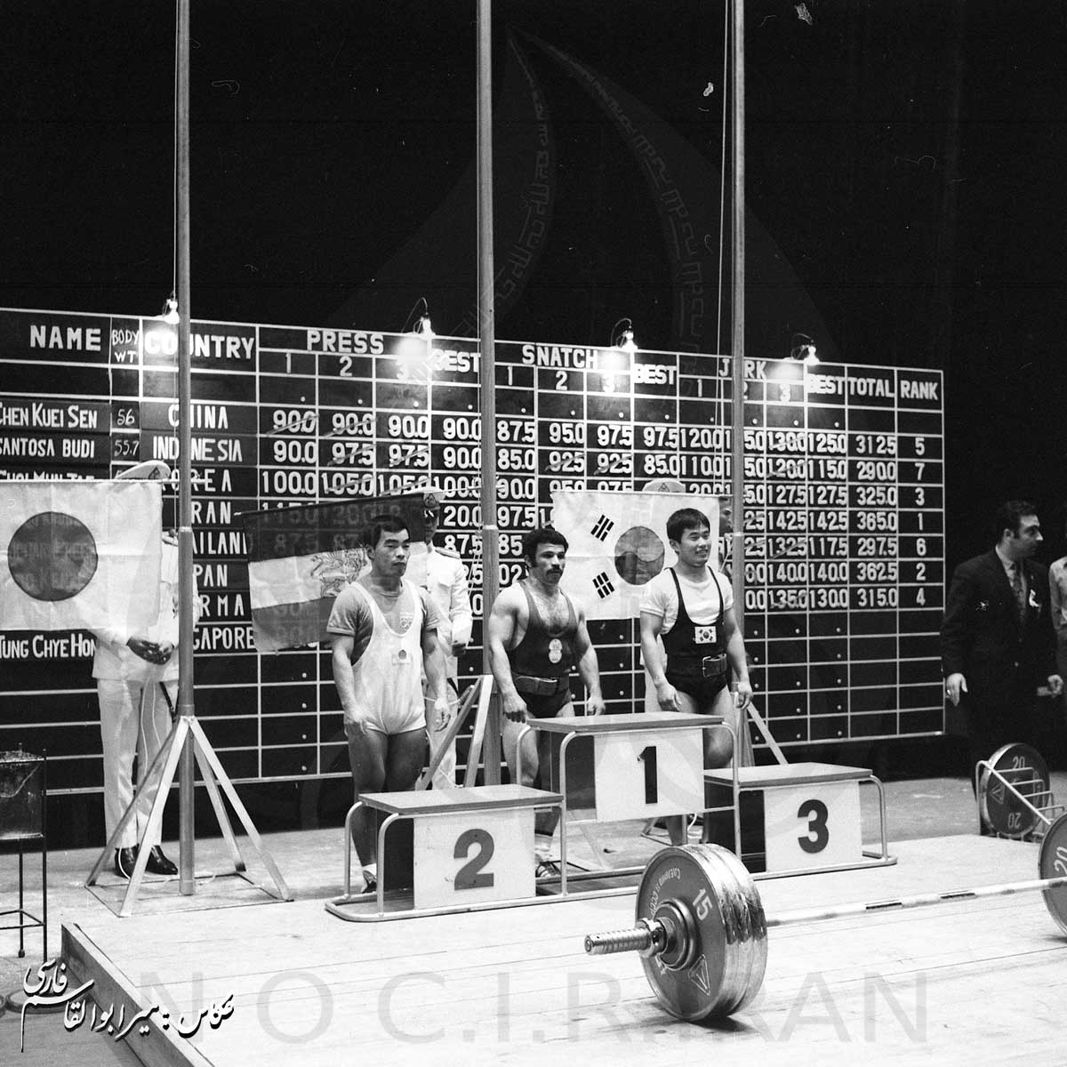 بازی های آسیایی 1970 بانکوک، تایلند