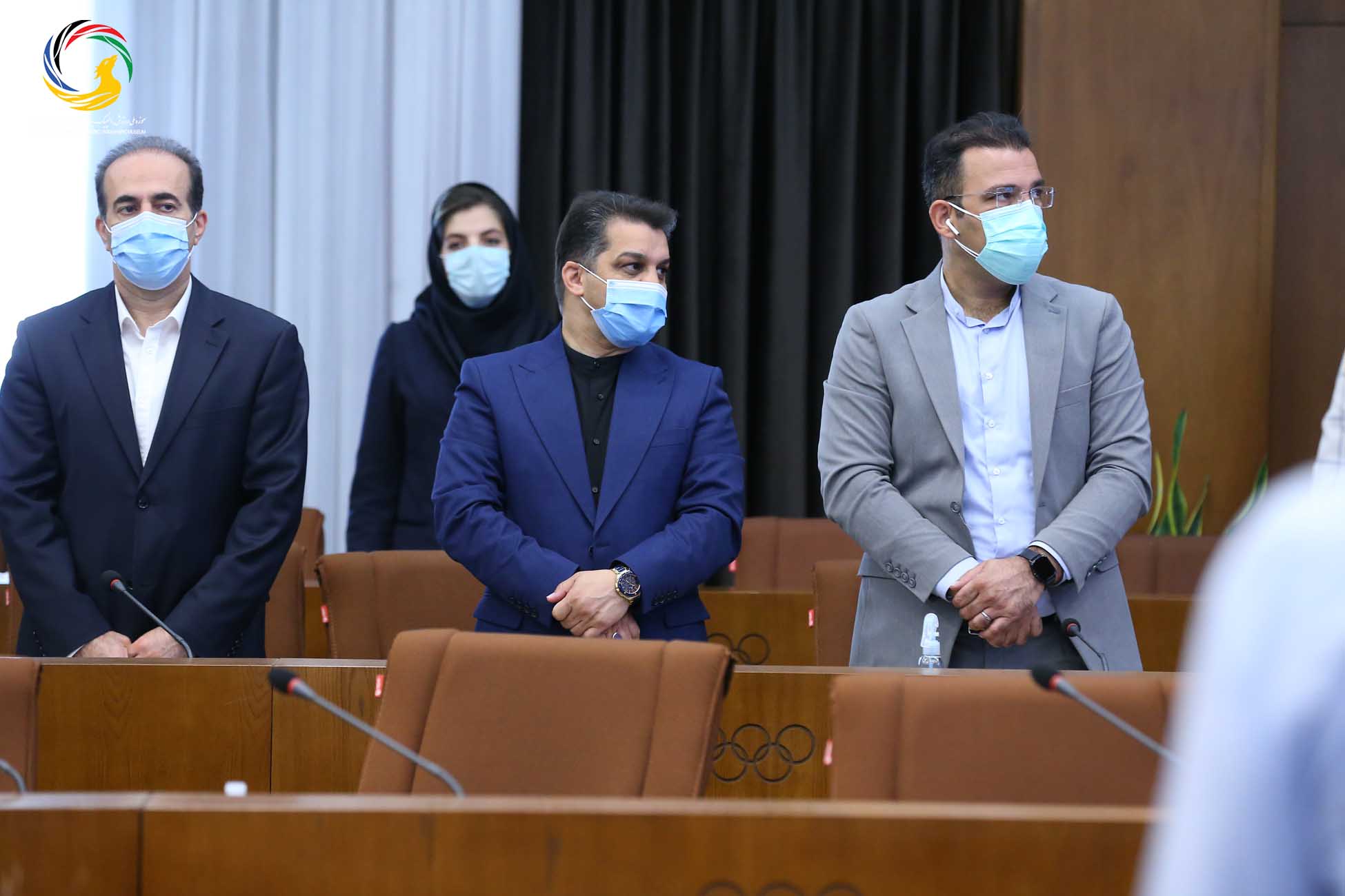 مراسم رونمایی از سردیس نام آوران بوکس کشور