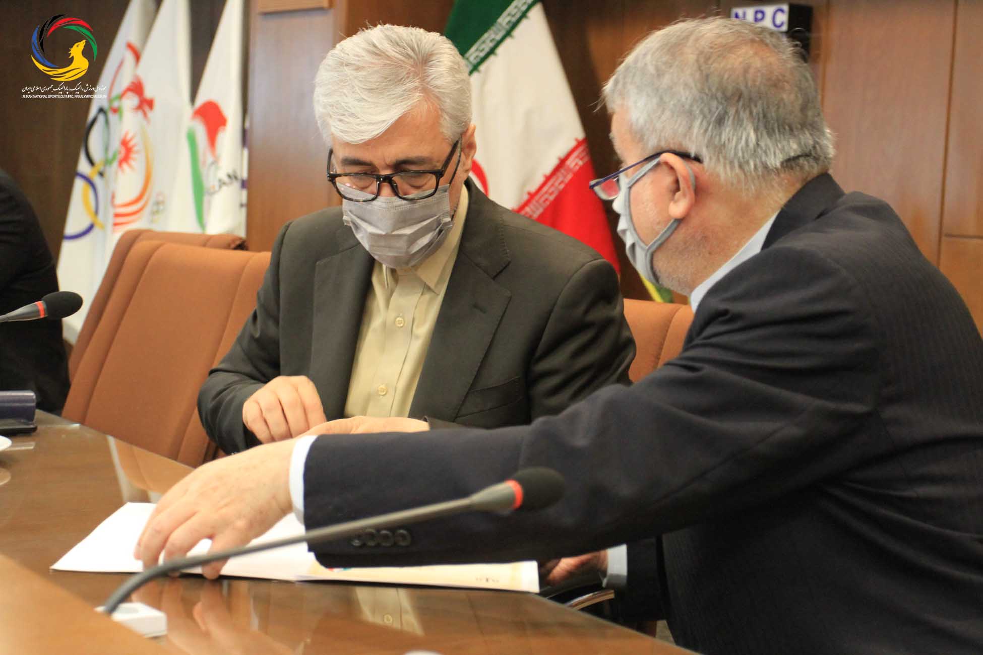 مراسم رونمایی از سردیس نام آوران بوکس کشور