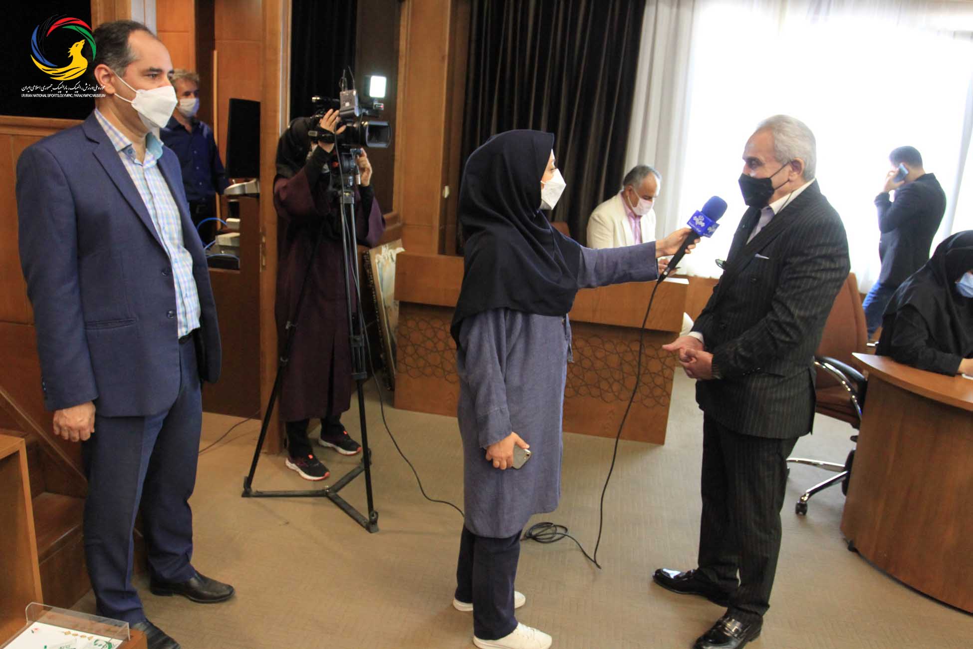 مراسم رونمایی از سردیس نام آوران بوکس کشور