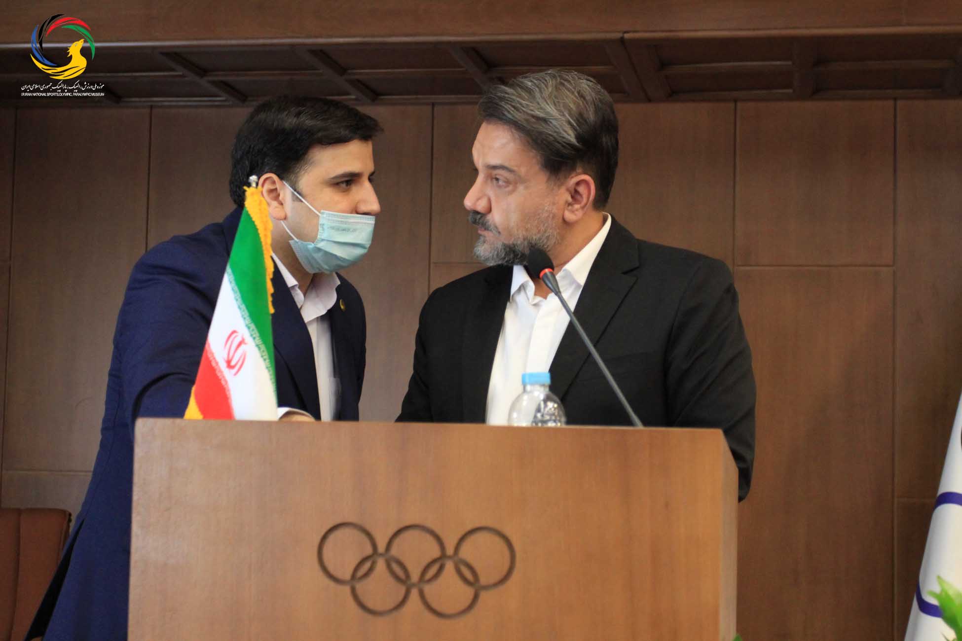 مراسم رونمایی از سردیس نام آوران بوکس کشور