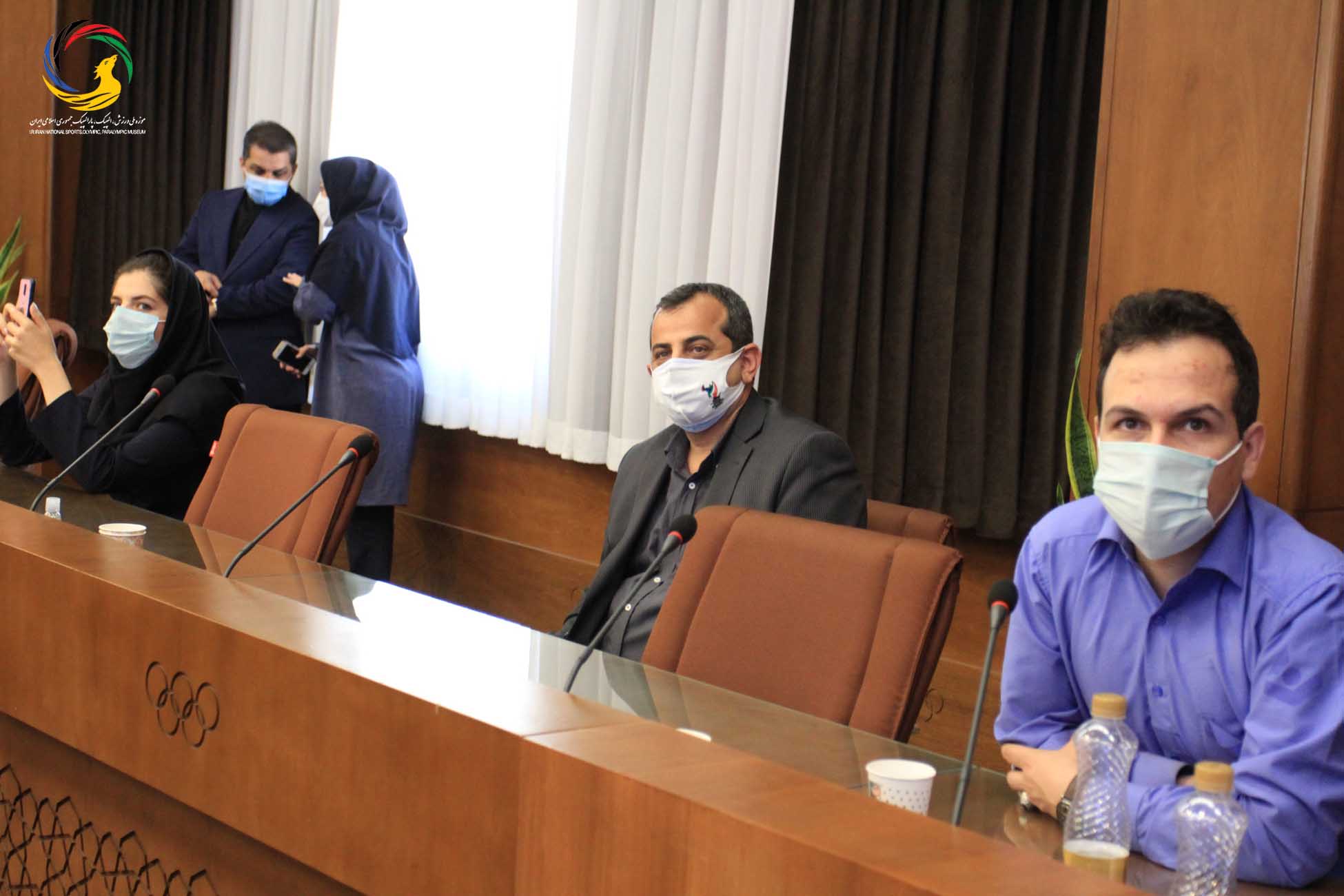 مراسم رونمایی از سردیس نام آوران بوکس کشور