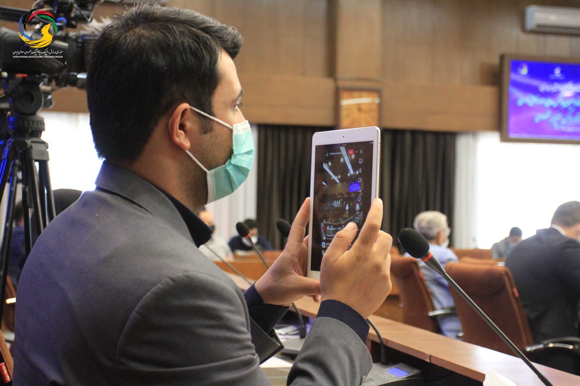 مراسم رونمایی از سردیس نام آوران بوکس کشور