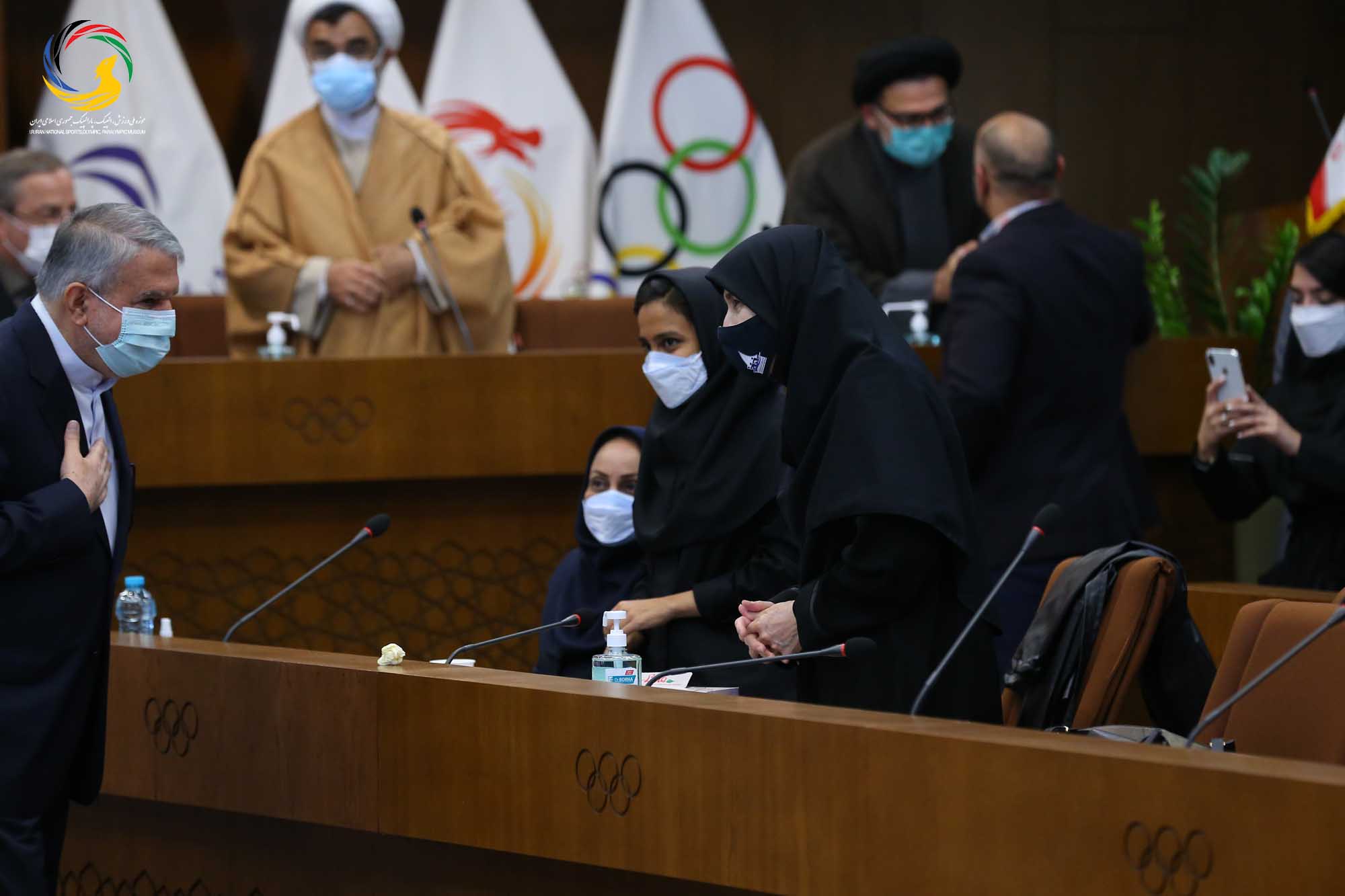 مراسم رونمایی از سردیس پنج تن از قهرمانان ورزش کشور